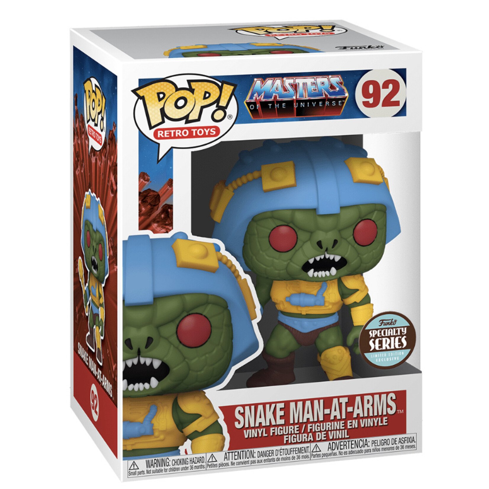 Funko SNAKE MAN-AT-ARMS - 92 (*SPECIALTY SERIES*)