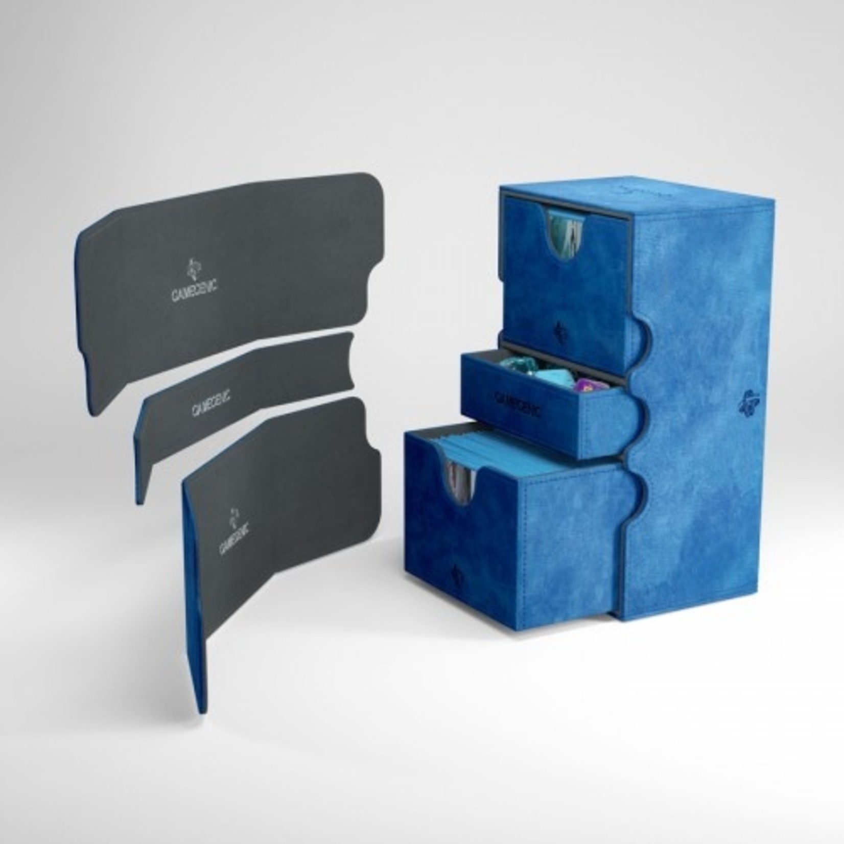 GAMEGENIC STRONGHOLD DECKBOX 200+ BLUE