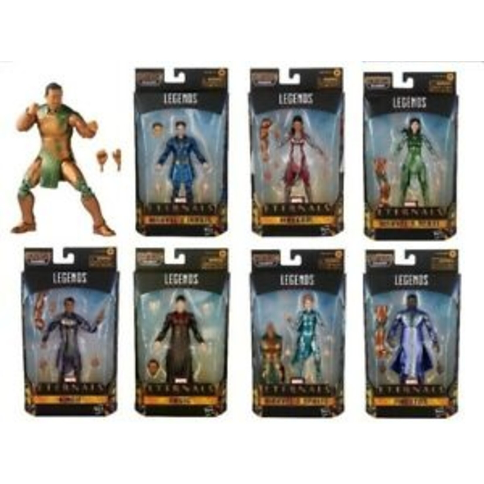 Hasbro Eternals -  Gilgamesh BAF Wave - Set of 7