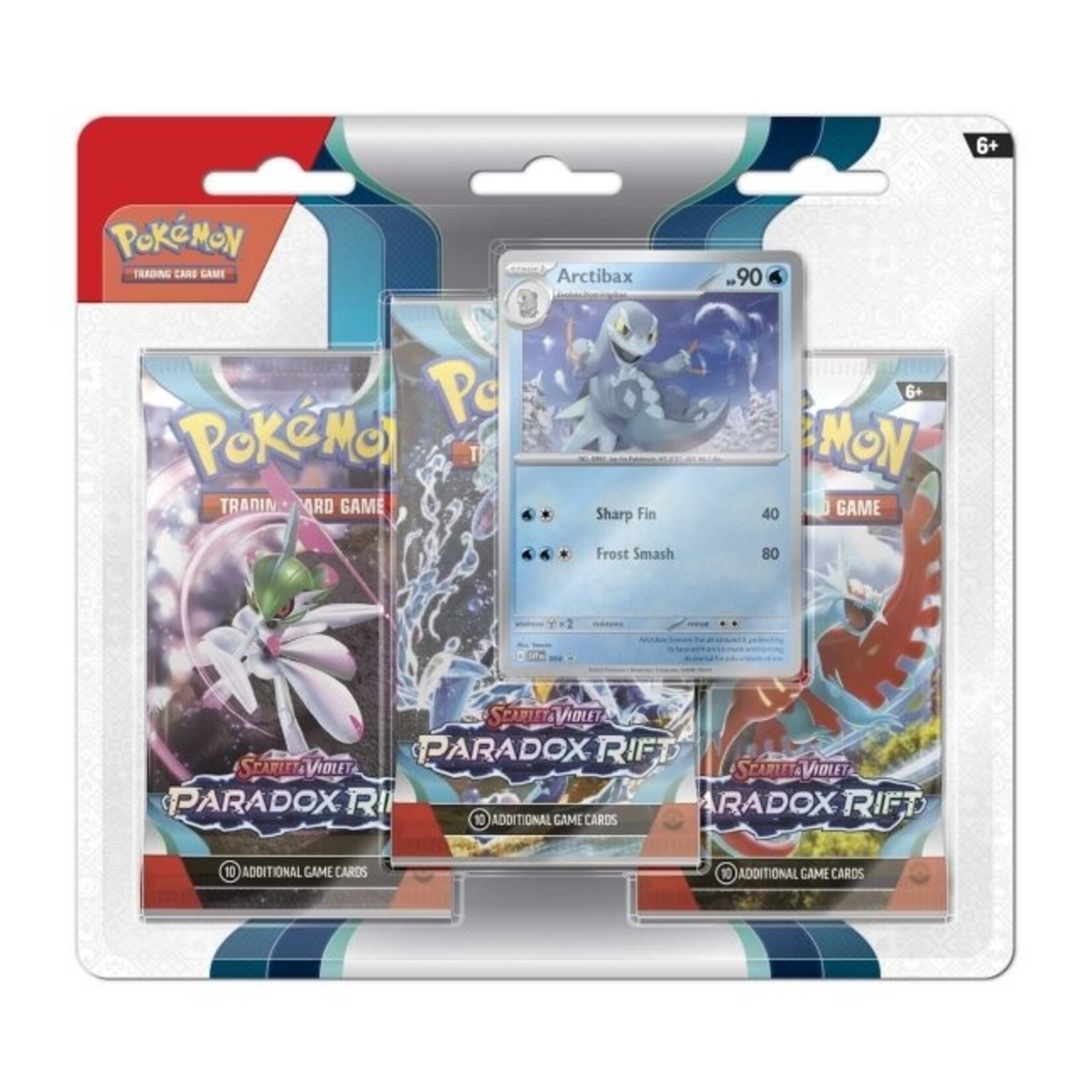 The Pokemon Company International POKEMON SV4 PARADOX RIFT 3PK BLISTER