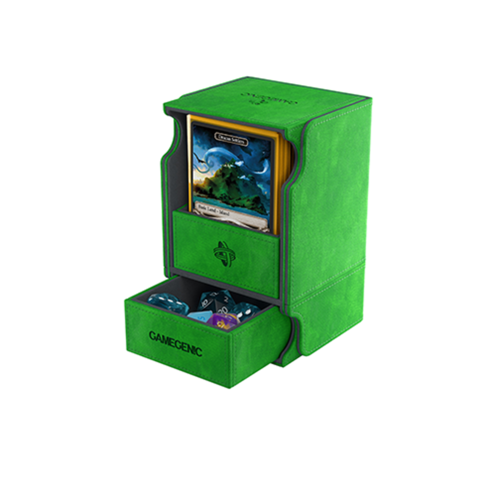 GAMEGENIC WATCHTOWER DECK BOX 100+ GREEN