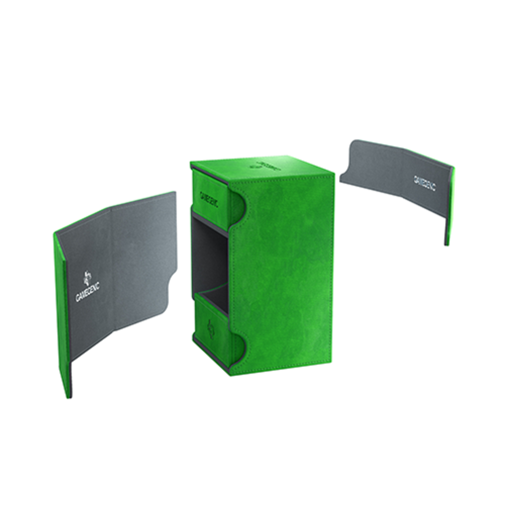 GAMEGENIC WATCHTOWER DECK BOX 100+ GREEN