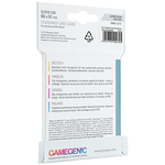 GAMEGENIC PRIME SLEEVES: STANDARD CARD GAME 66x91mm CODE:GRAY