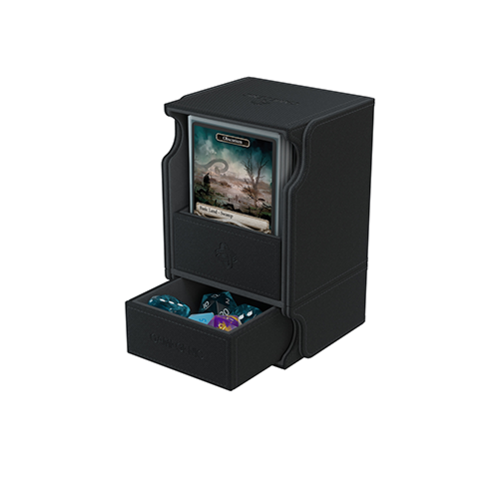 GAMEGENIC WATCHTOWER DECK BOX 100+ BLACK