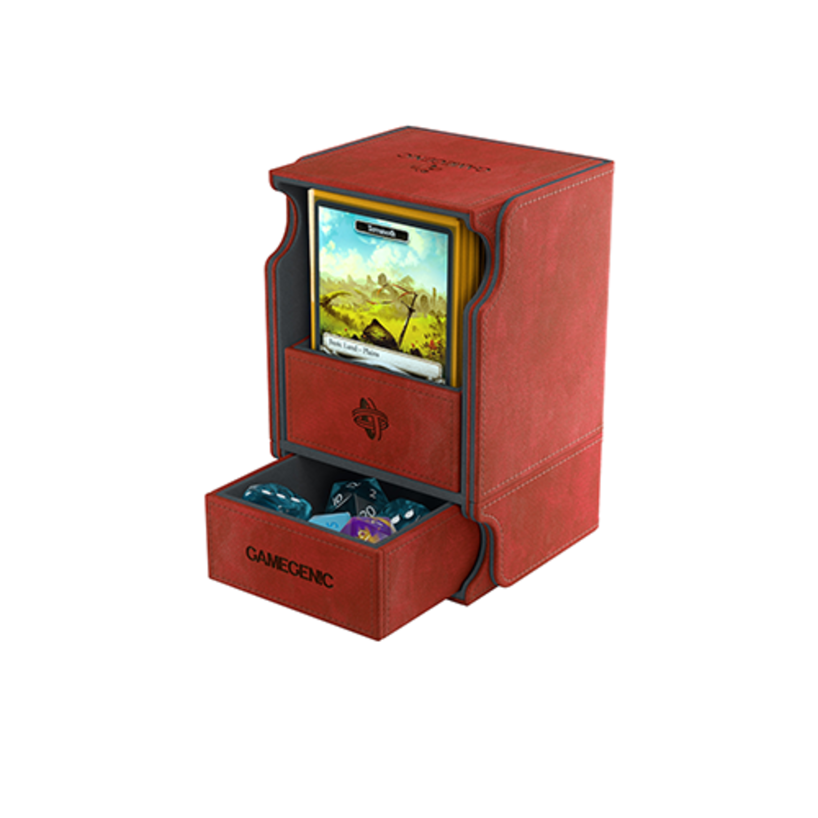GAMEGENIC WATCHTOWER DECK BOX 100+ RED