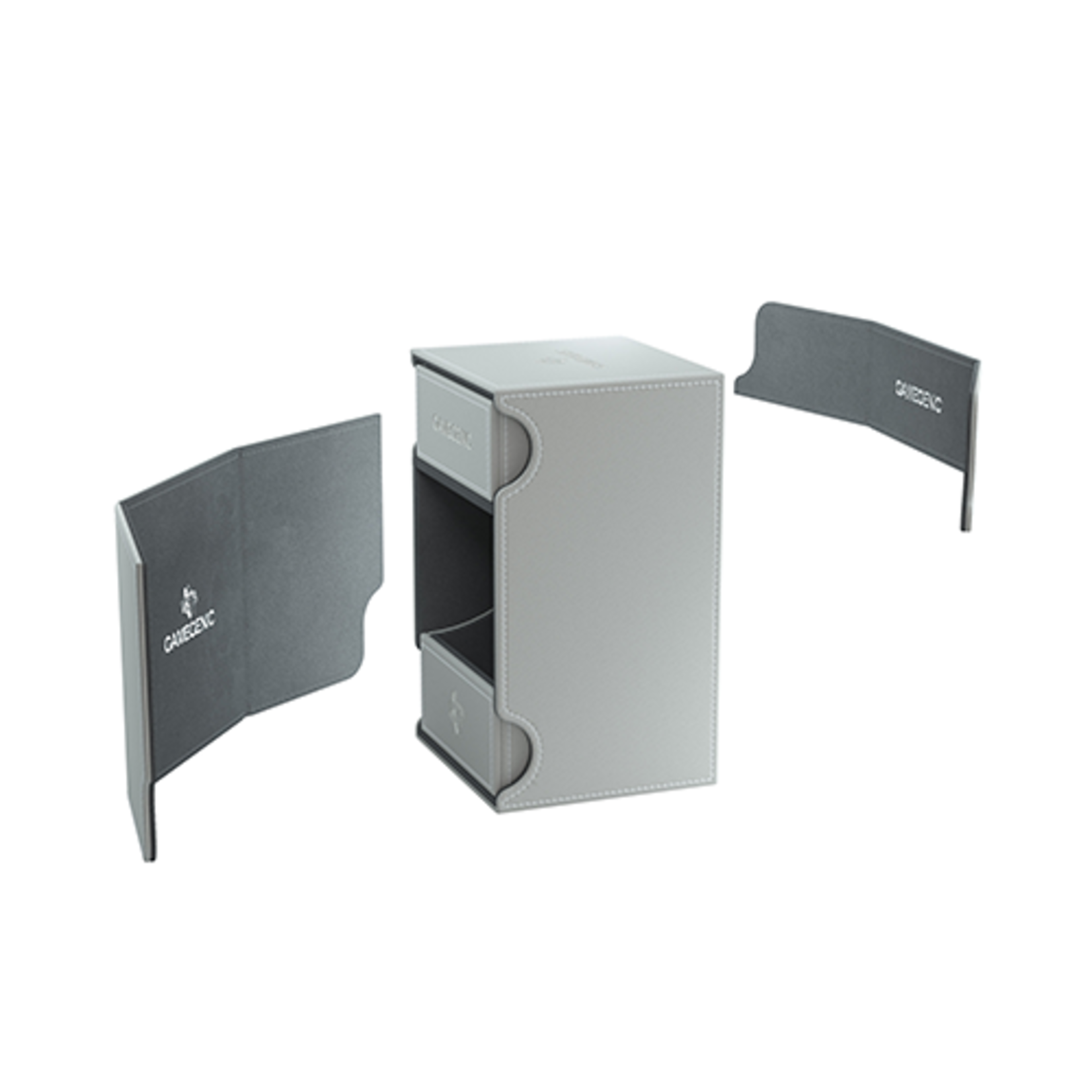 GAMEGENIC WATCHTOWER DECK BOX 100+ WHITE