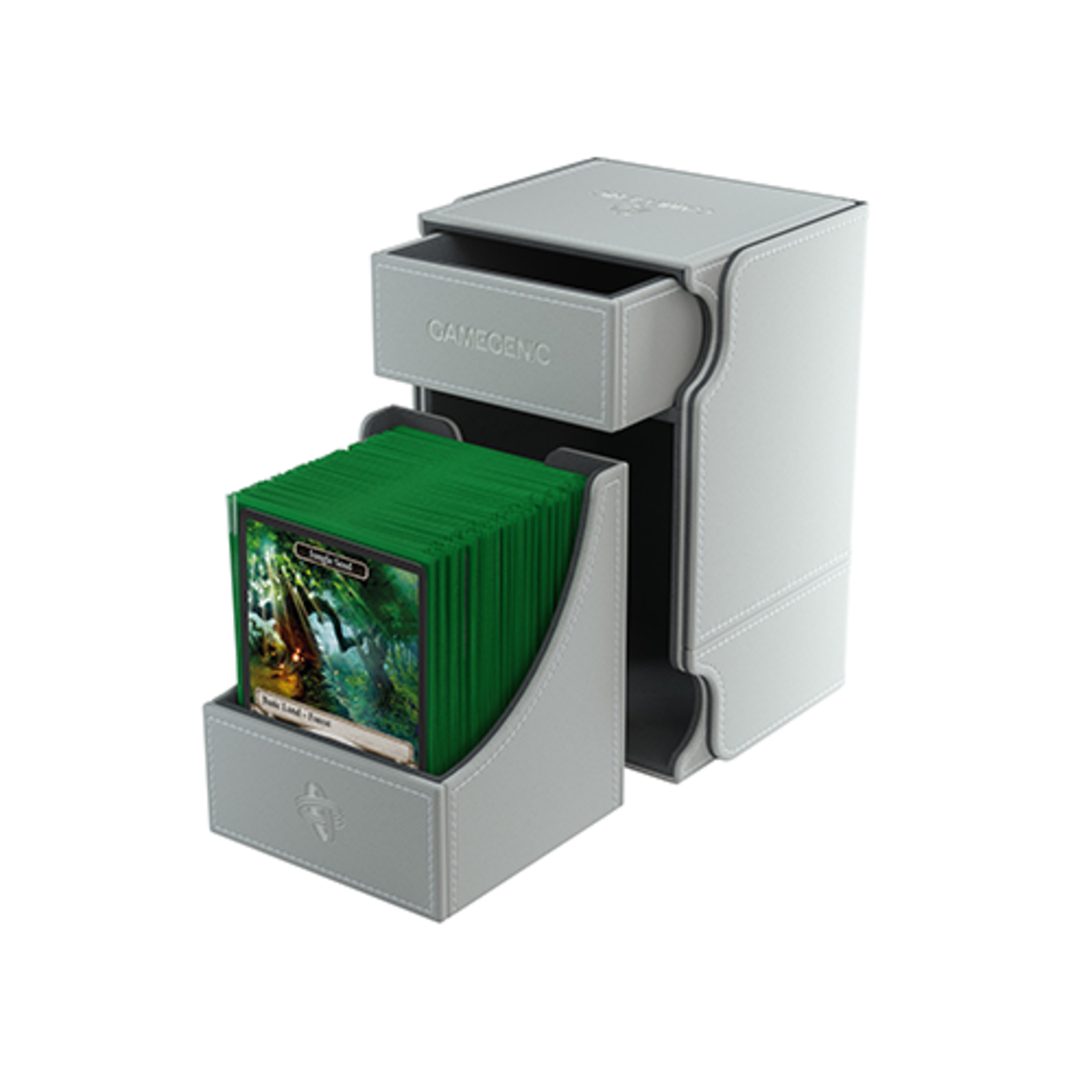 GAMEGENIC WATCHTOWER DECK BOX 100+ WHITE