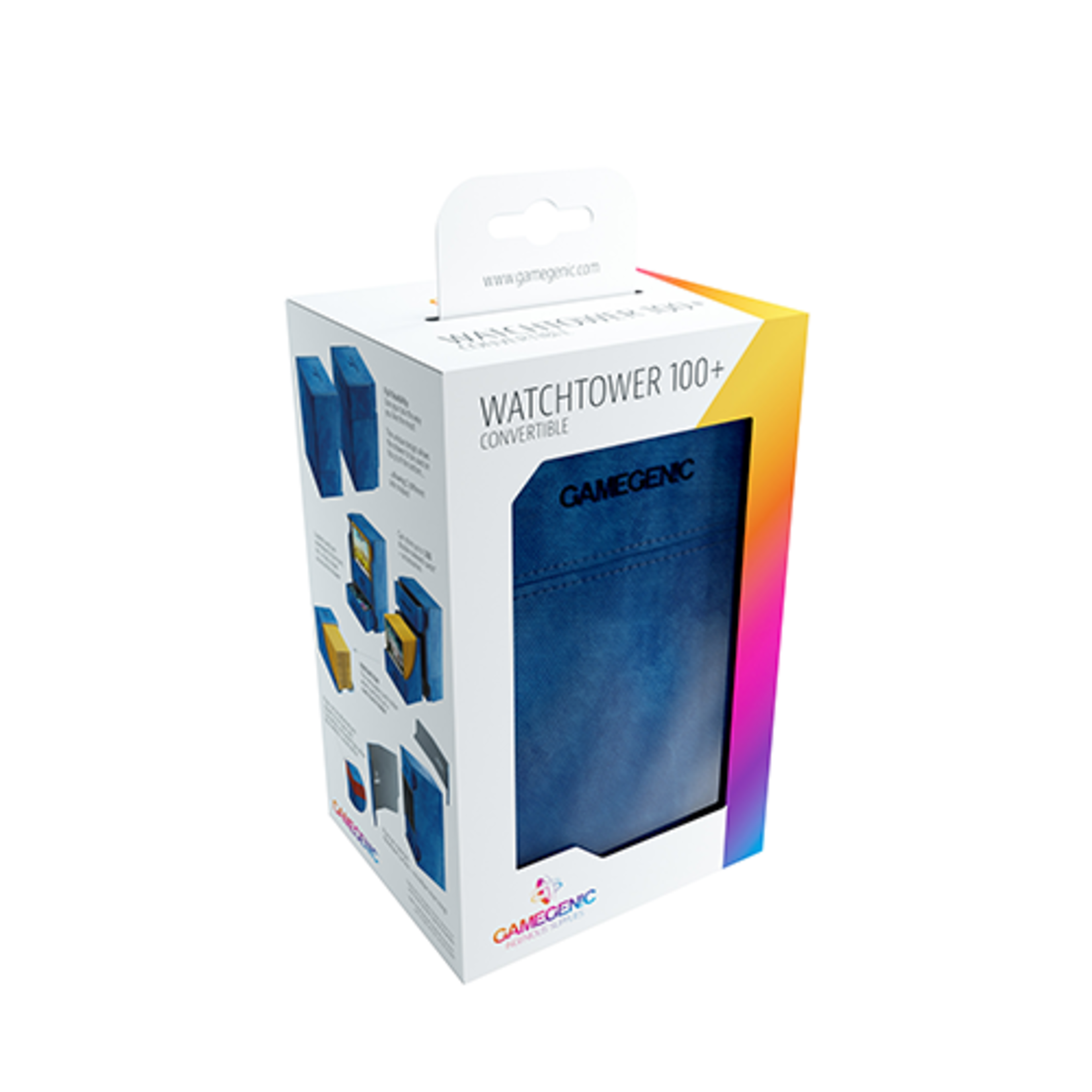 GAMEGENIC WATCHTOWER DECK BOX 100+ BLUE