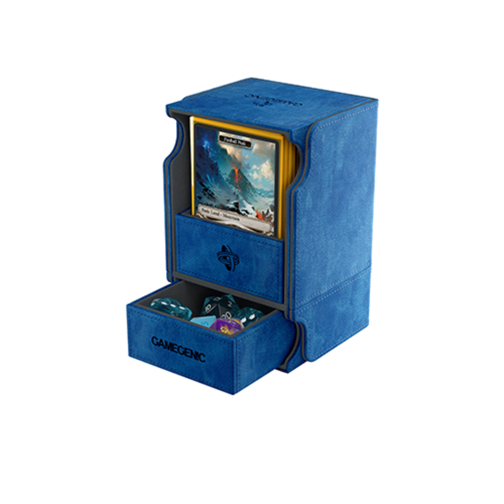 GAMEGENIC WATCHTOWER DECK BOX 100+ BLUE
