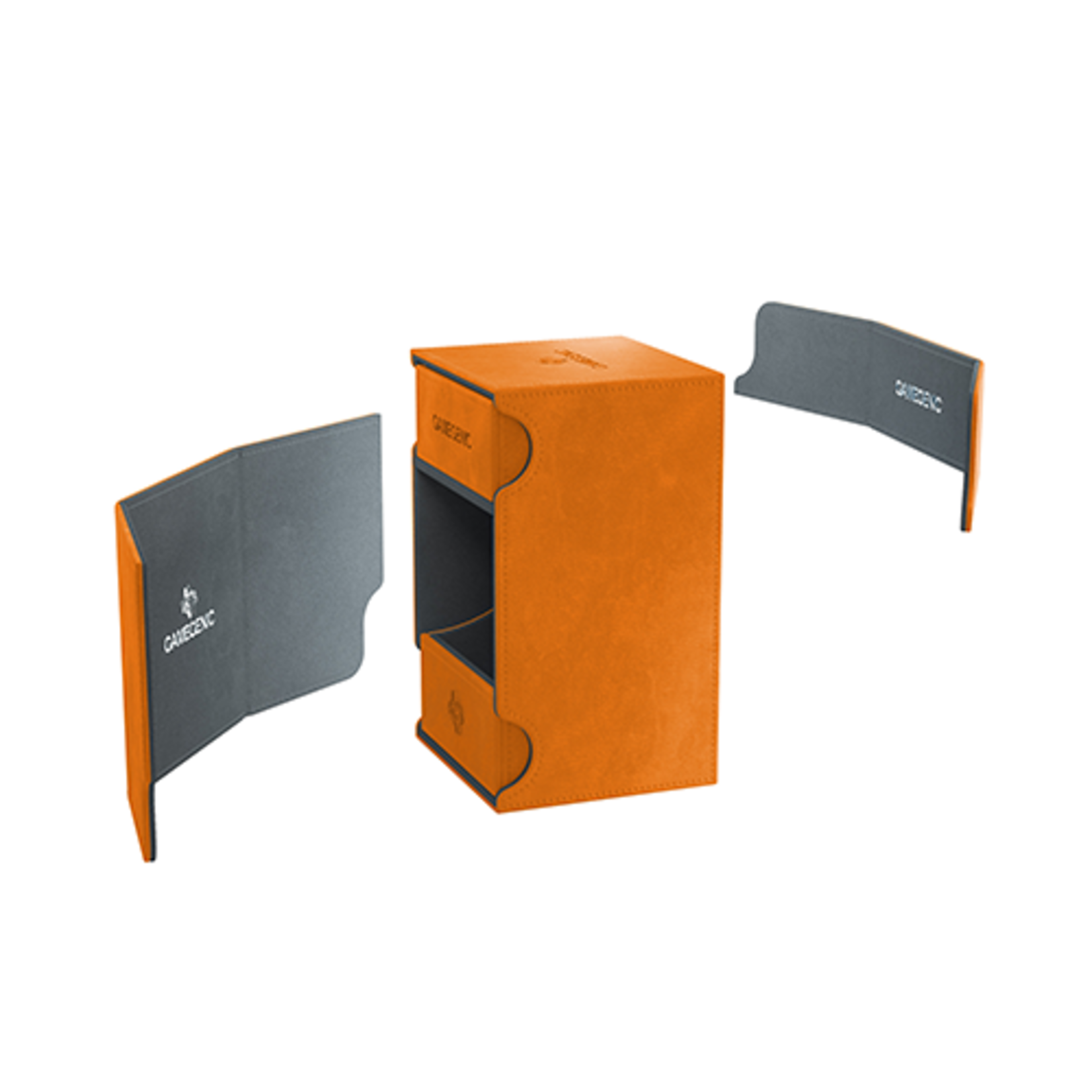 GAMEGENIC WATCHTOWER DECK BOX 100+ ORANGE