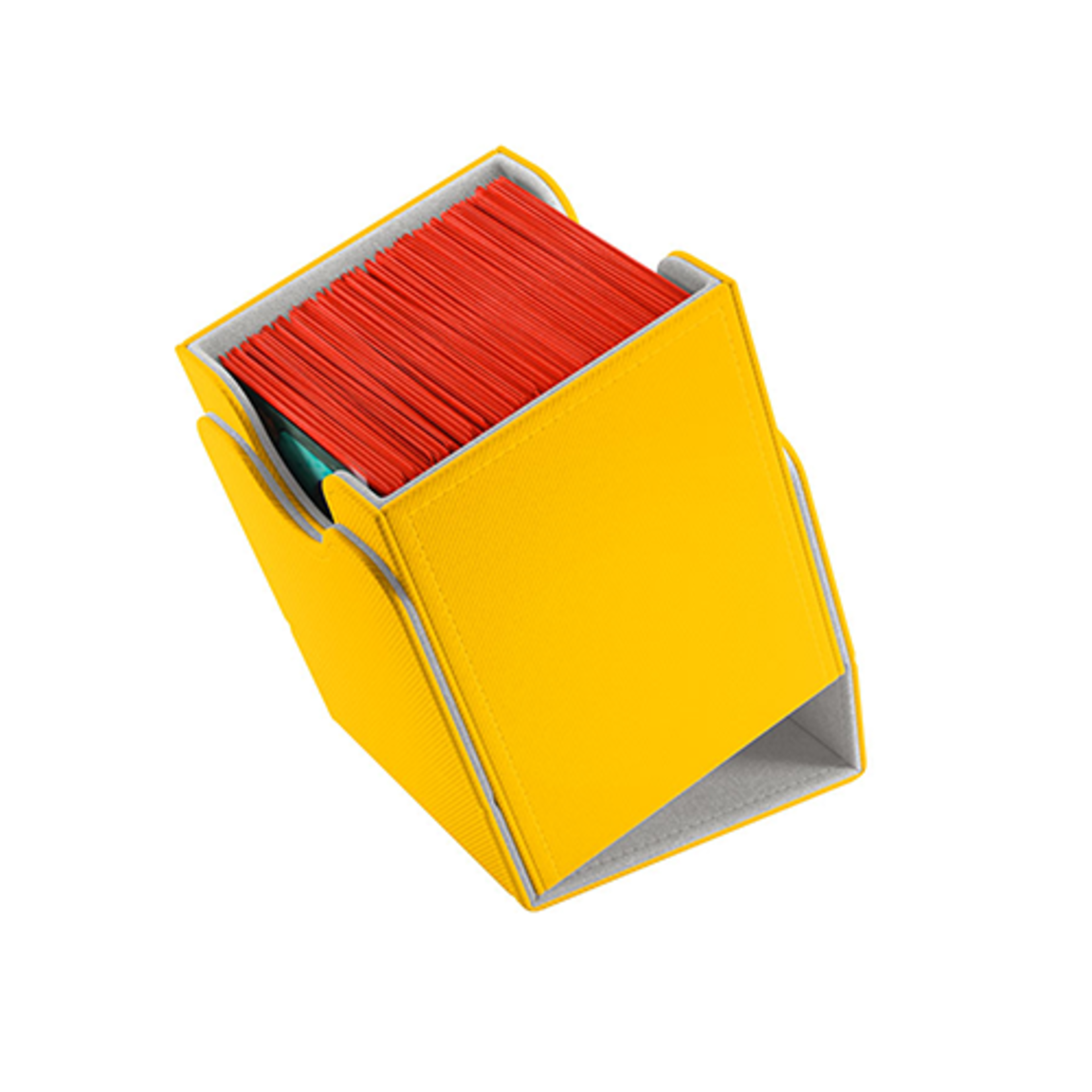 GAMEGENIC SQUIRE DECK BOX 100+ YELLOW