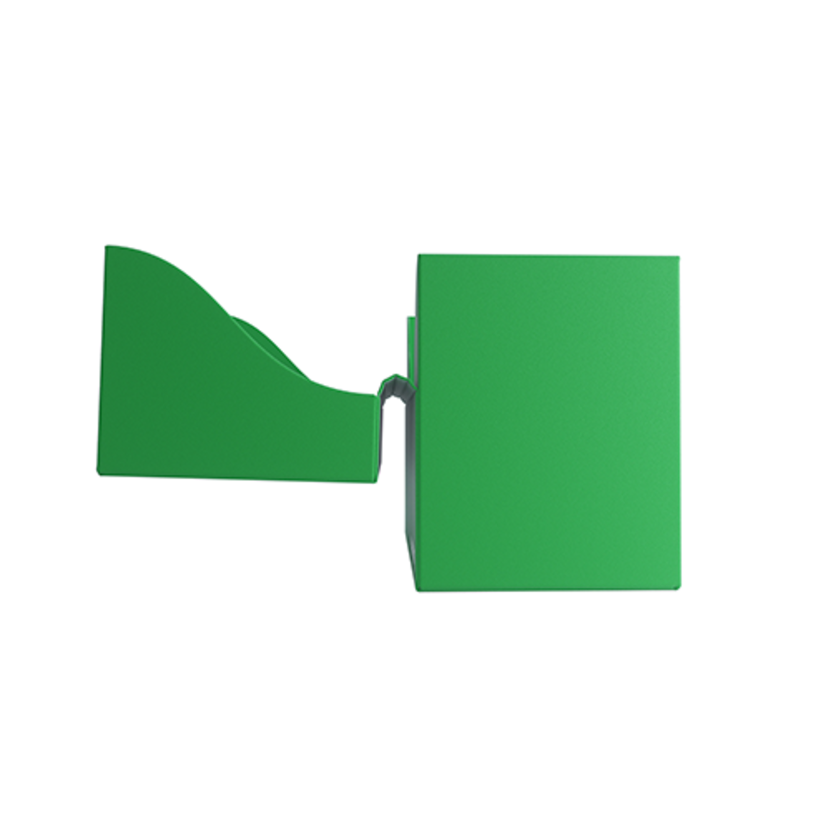 GAMEGENIC SIDE HOLDER 80+ DECK BOX GREEN