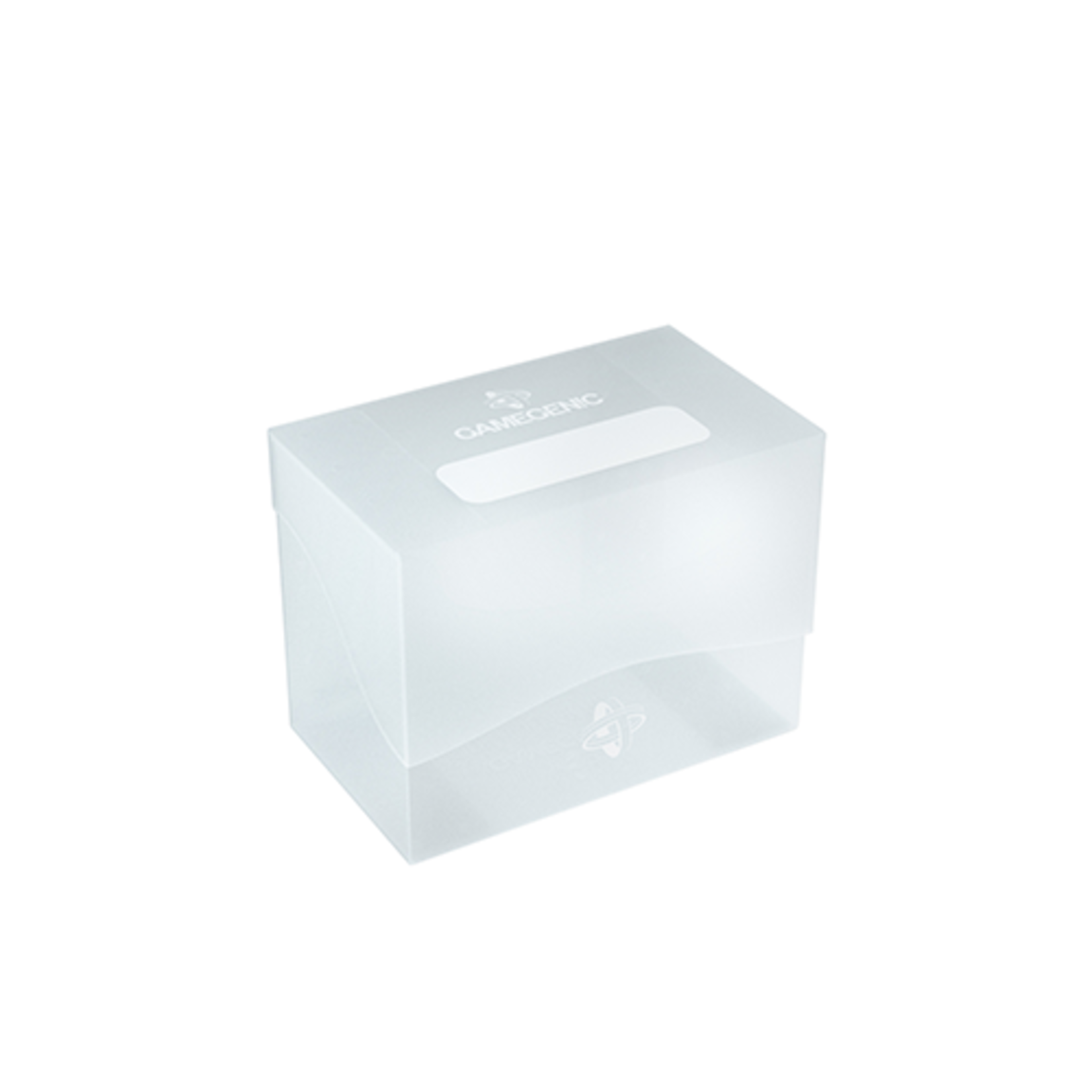 GAMEGENIC SIDE HOLDER 80+ DECK BOX CLEAR