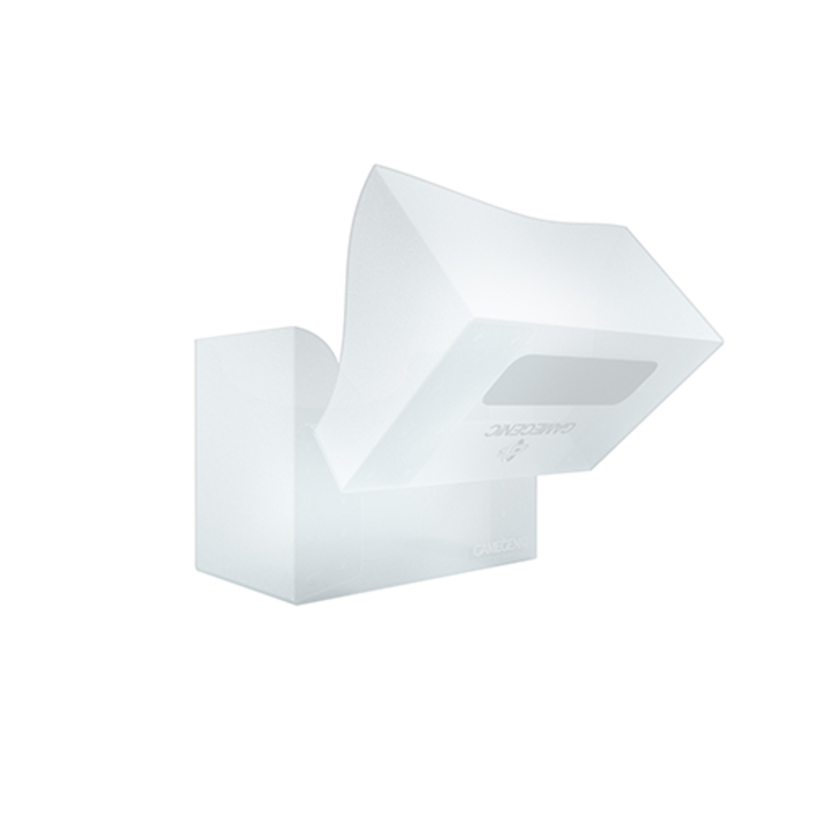 GAMEGENIC SIDE HOLDER 80+ DECK BOX CLEAR