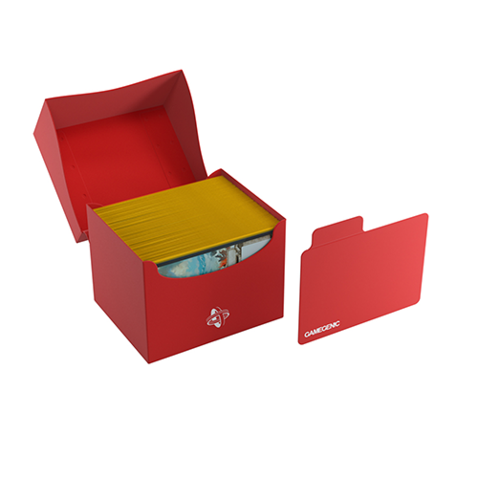 GAMEGENIC SIDE HOLDER 100+ XL DECK BOX RED