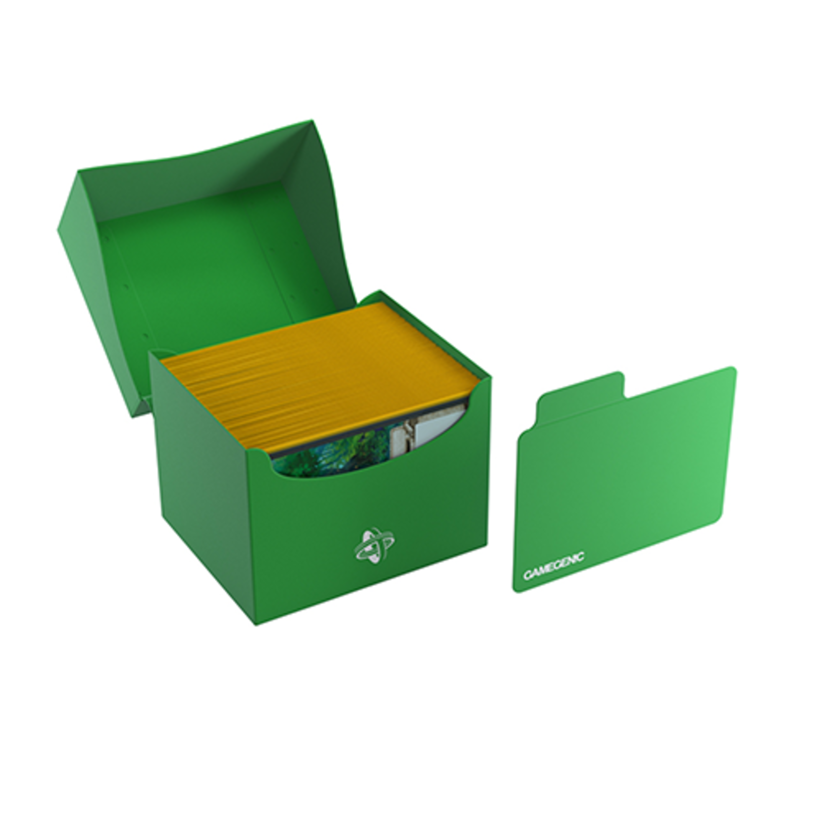 GAMEGENIC SIDE HOLDER 100+ XL DECK BOX GREEN