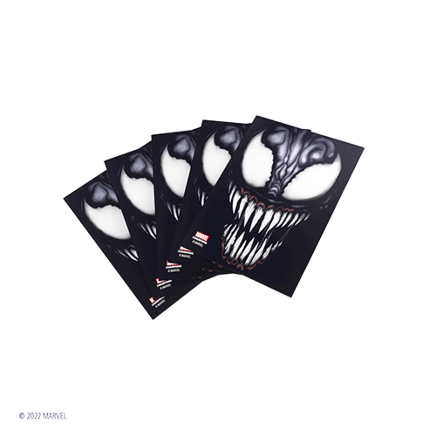 GAMEGENIC VENOM MARVEL CHAMPIONS ART SLEEVES 50CT GRAY