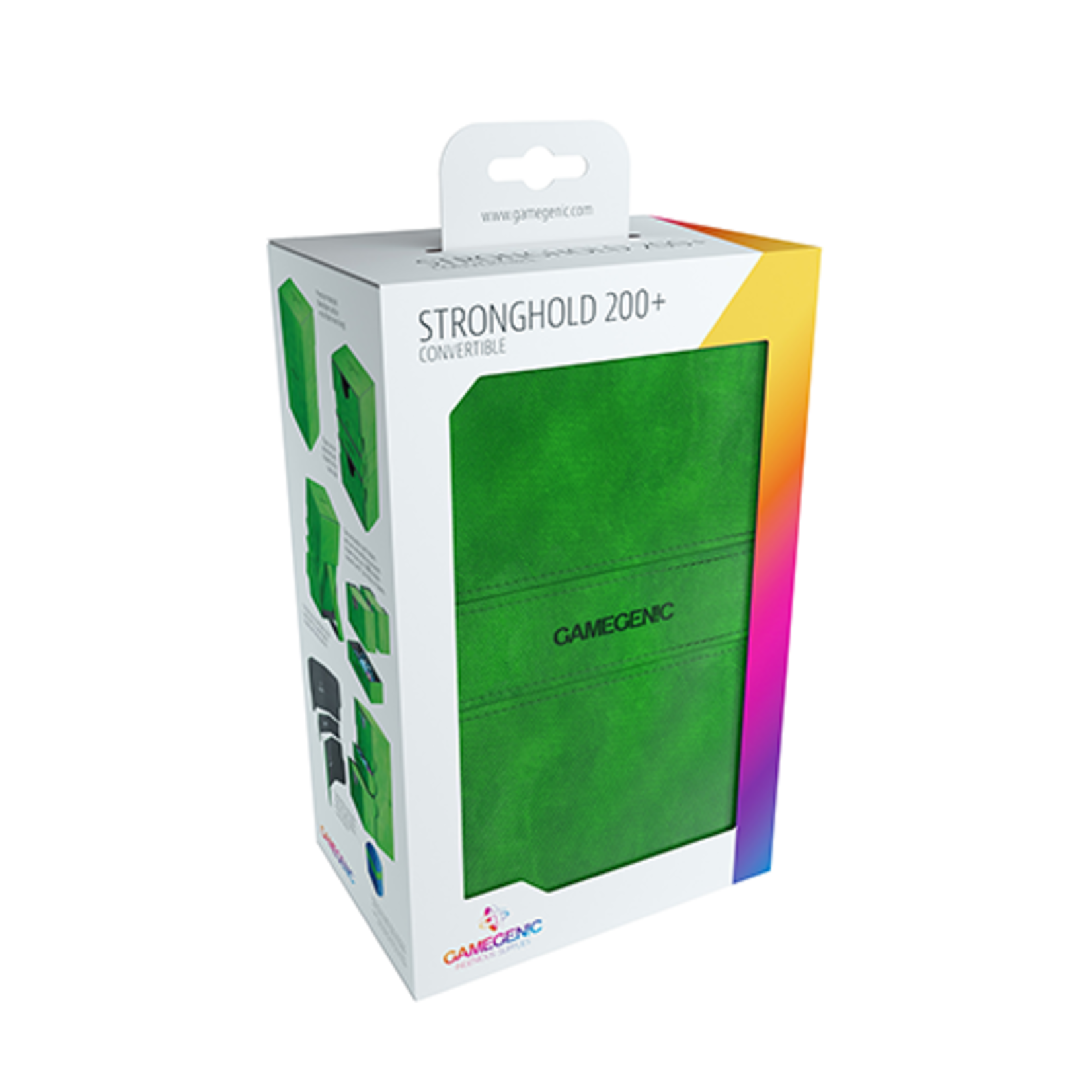 GAMEGENIC STRONGHOLD DECK BOX 200+ GREEN