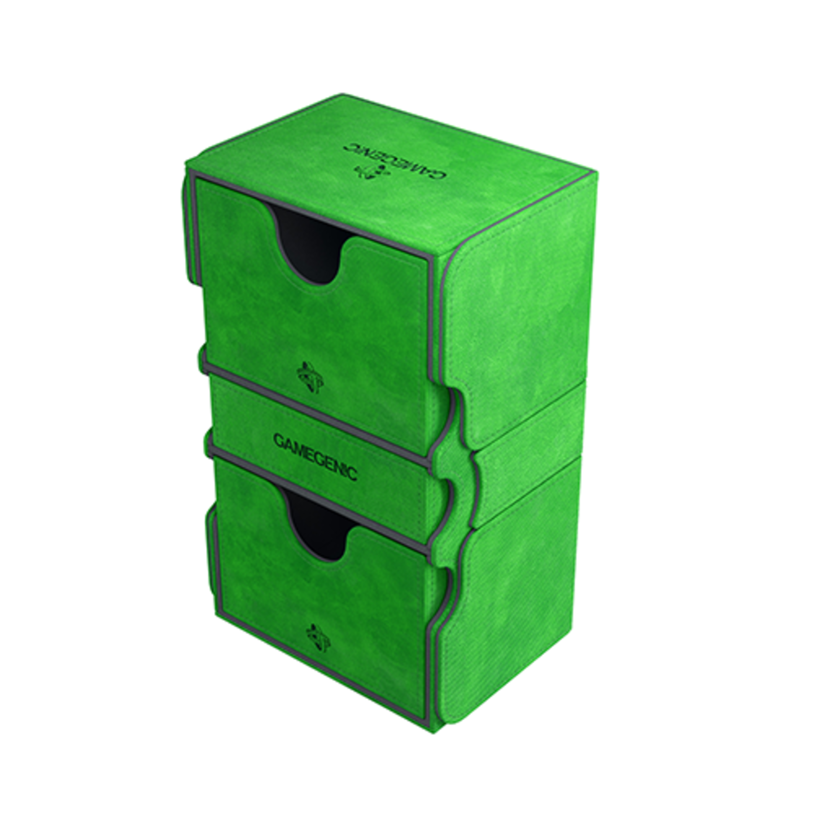 GAMEGENIC STRONGHOLD DECK BOX 200+ CONVERTIBLE GREEN