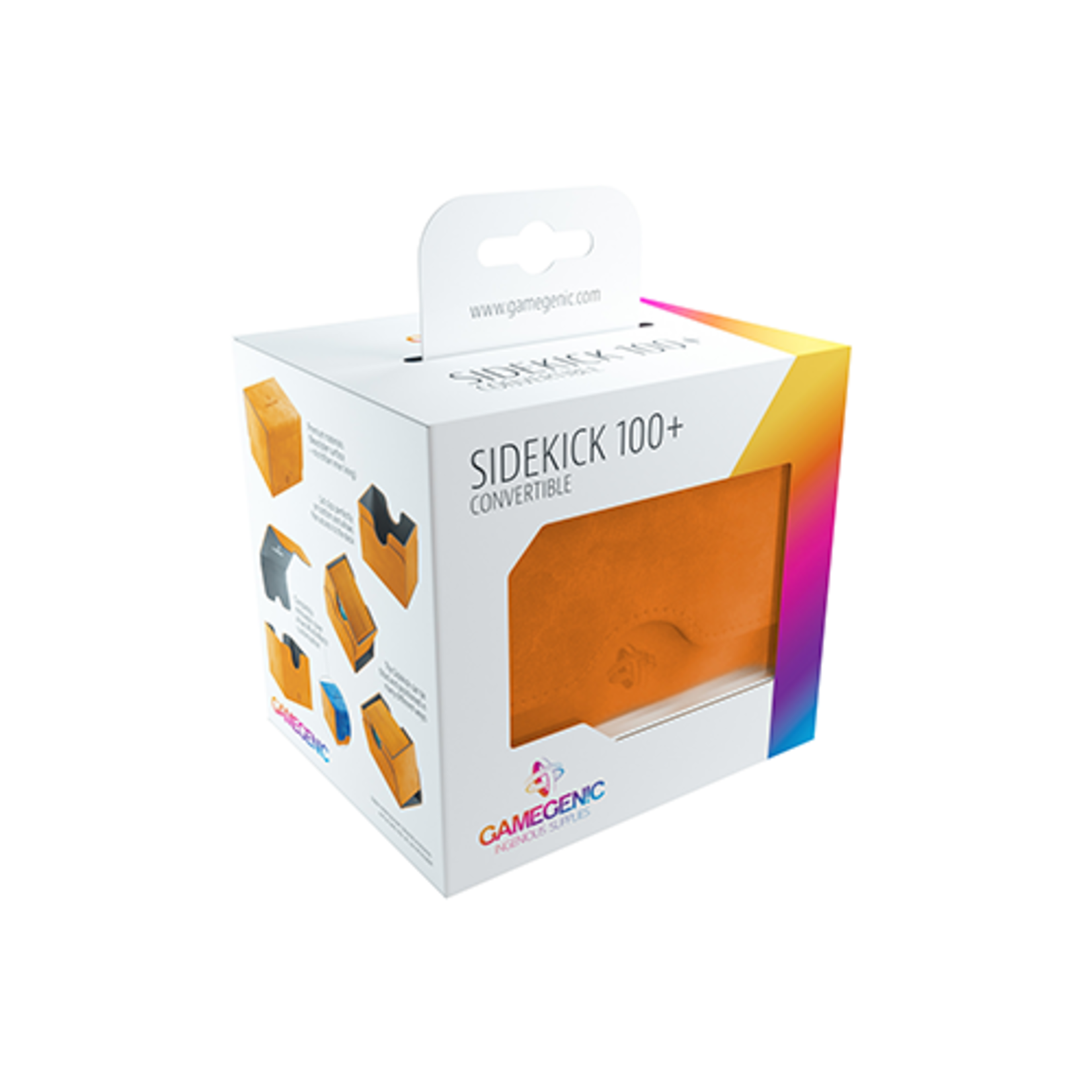 GAMEGENIC Sidekick Deck Box 100+ - Orange