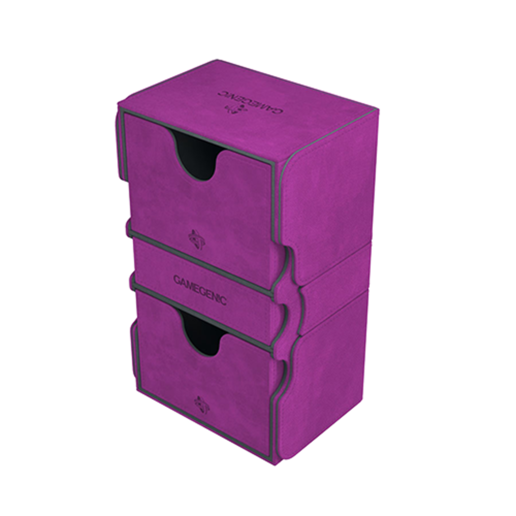 GAMEGENIC Stronghold Deck Box 200+ Convertible - Purple