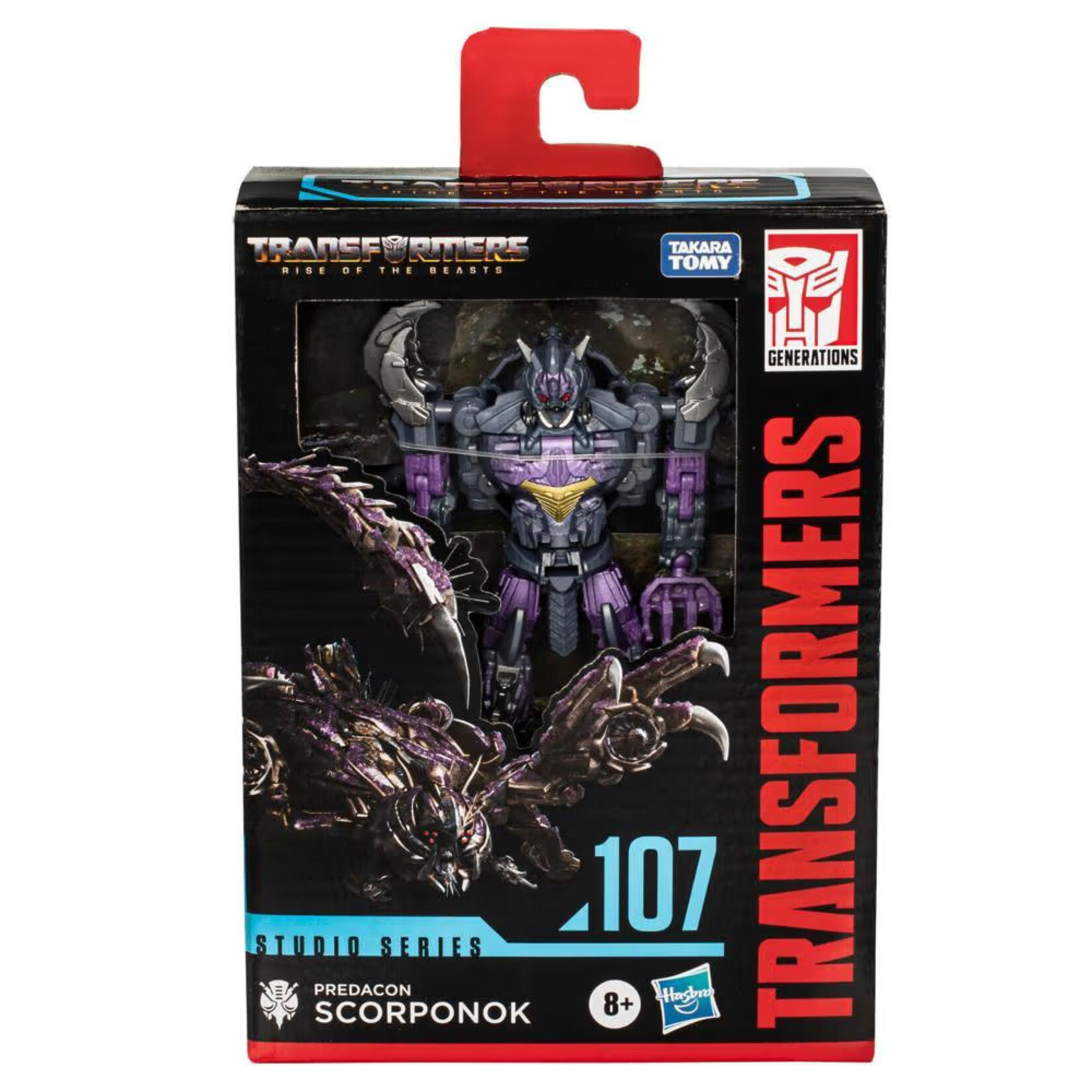 HASBRO PREDACON SCORPONOK SS107 - DELUXE CLASS