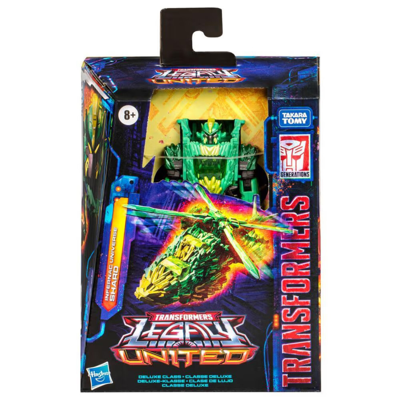 HASBRO/TAKARA TOMY SHARD INFERNAC UNIVERSE DELUXE CLASS