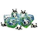 OLD SCHOOL DICE & ACCESSORIES ANIMAL KINGDOM PANDA PARTY 7PC SET -OLD SCHOOL DICE