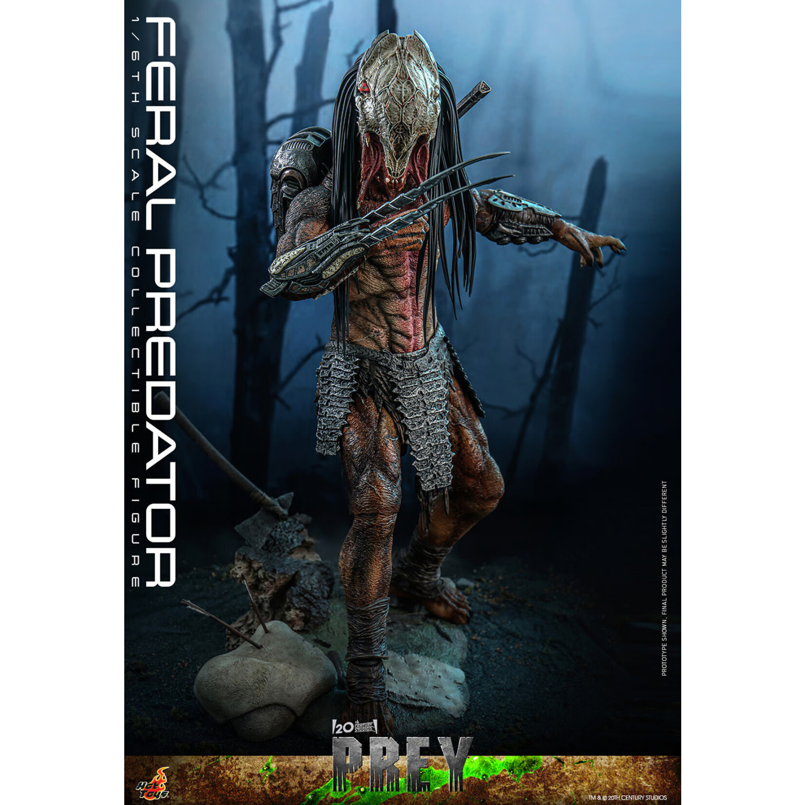 HOT TOYS FERAL PREDATOR 1/6TH SCALE TMS114