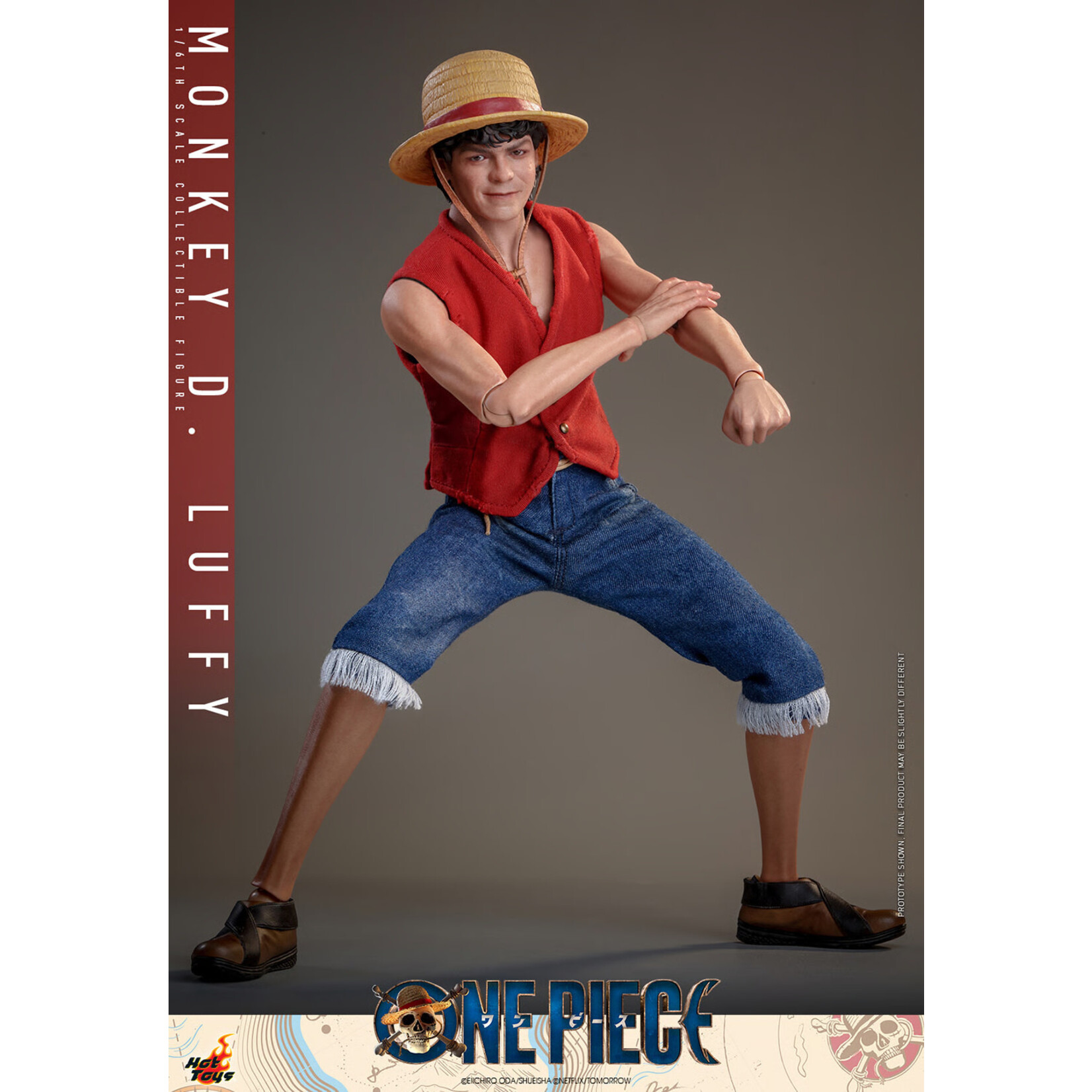 HOT TOYS MONKEY D. LUFFY SIXTH SCALE FIGURE TMS109