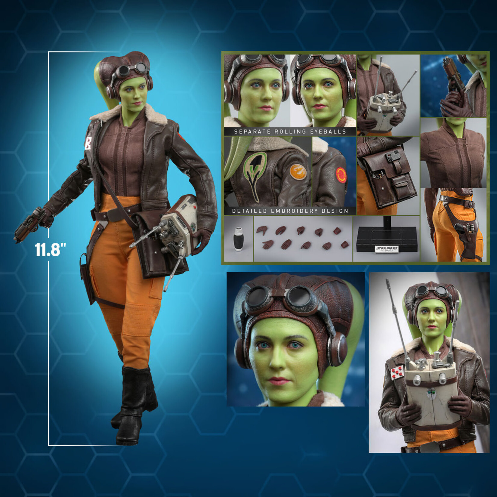 HOT TOYS HERA SYNDULLA 1/6TH SCALE TMS113