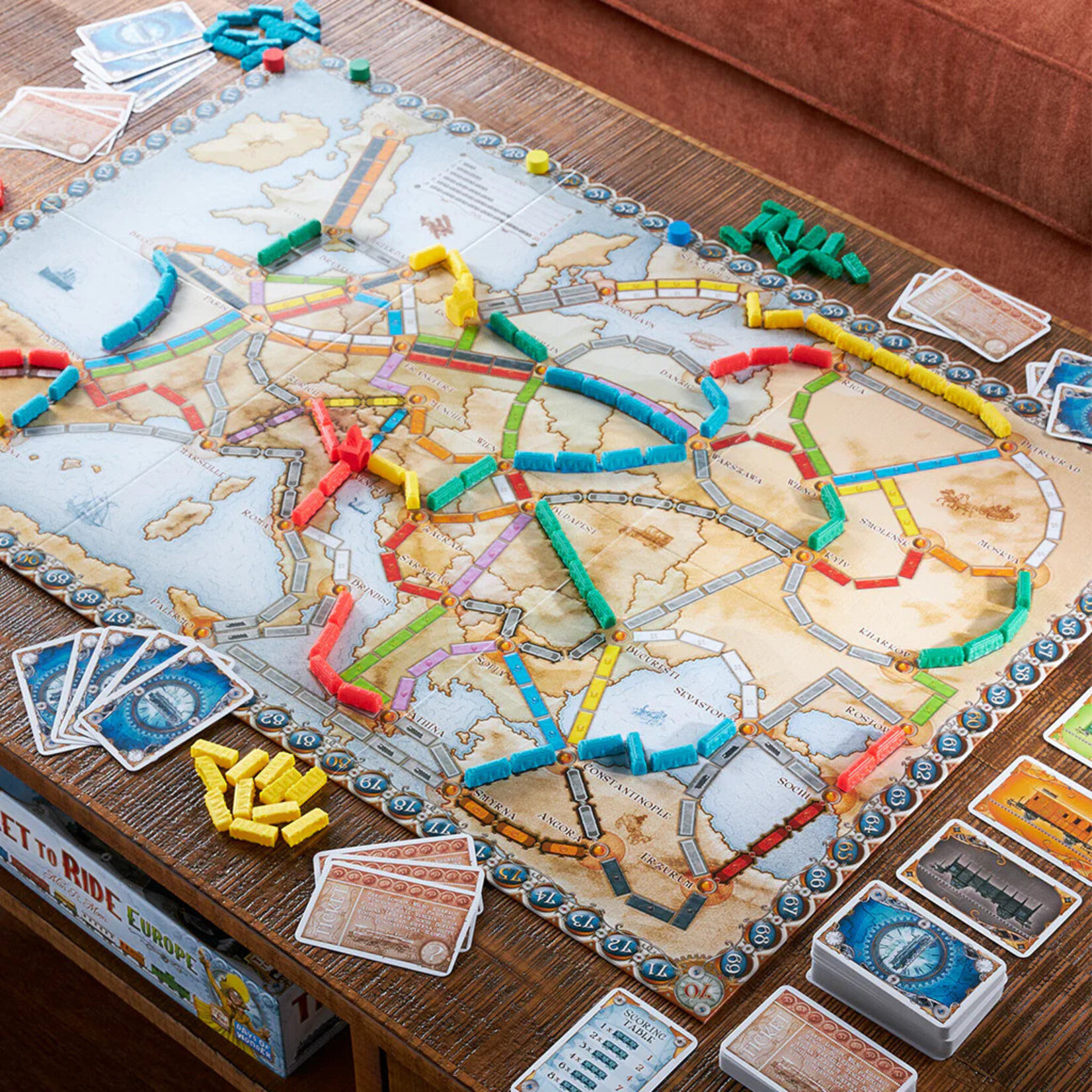 DAYS OF WONDER TICKET TO RIDE EUROPE
