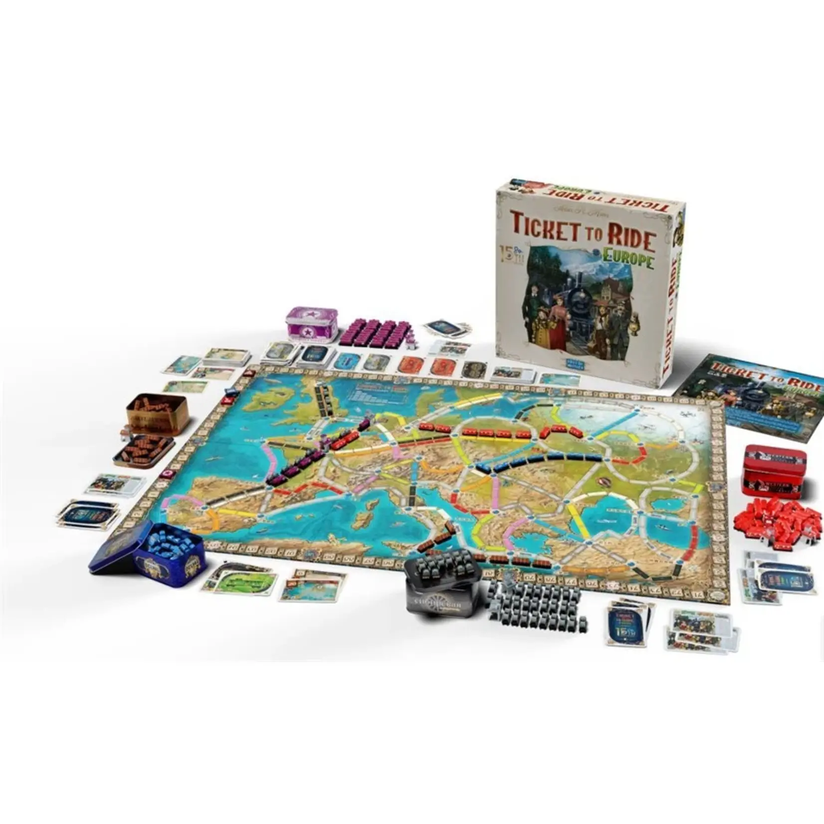 DAYS OF WONDER TICKET TO RIDE EUROPE - 15TH ANNIVERSARY