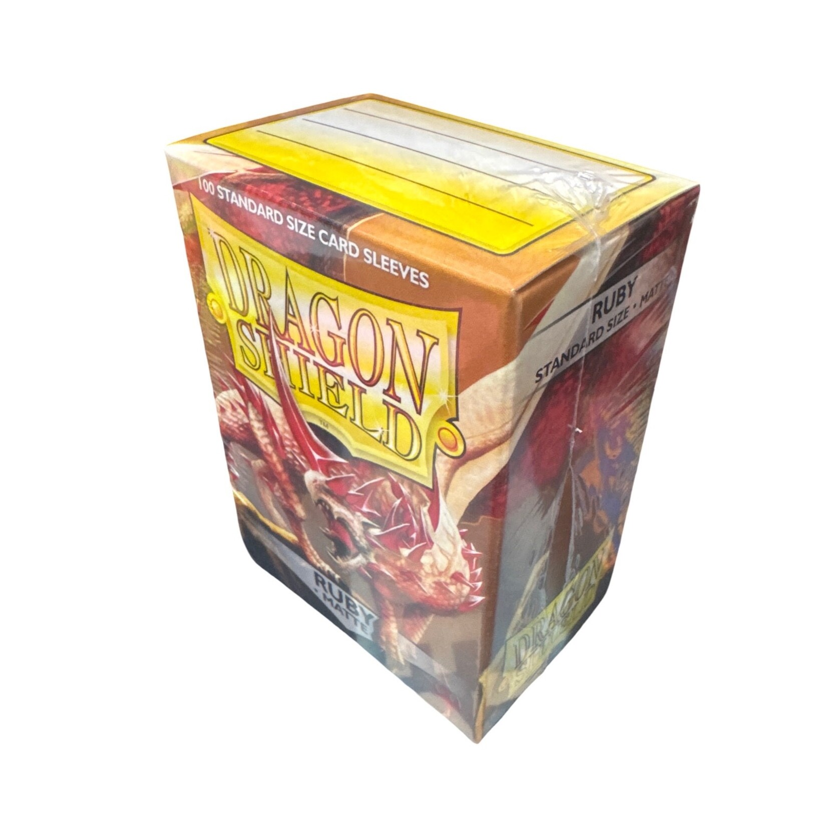 ARCANE TINMEN DRAGON SHIELD MATTE RUBY 100CT BOX