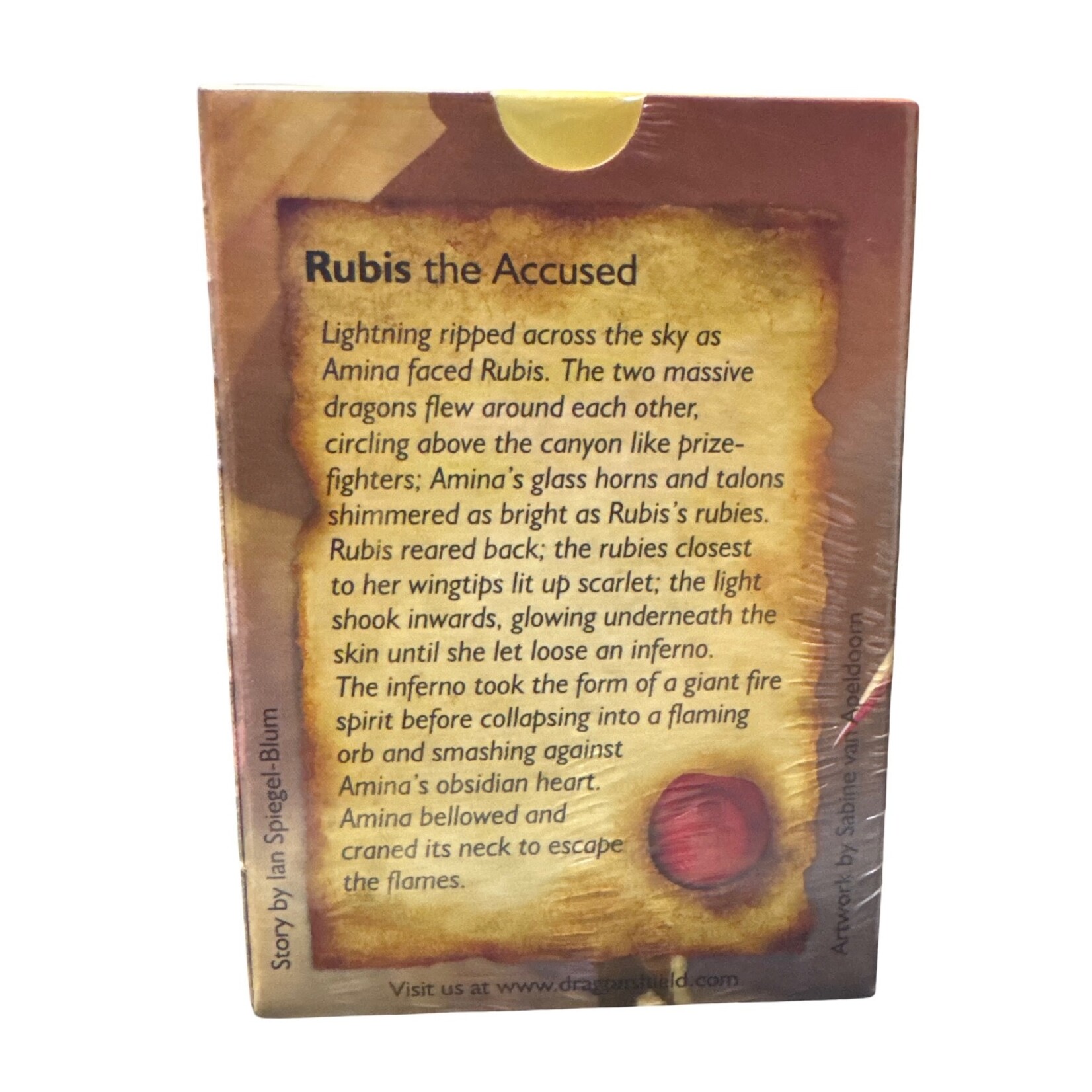 ARCANE TINMEN DRAGON SHIELD MATTE RUBY 100CT BOX