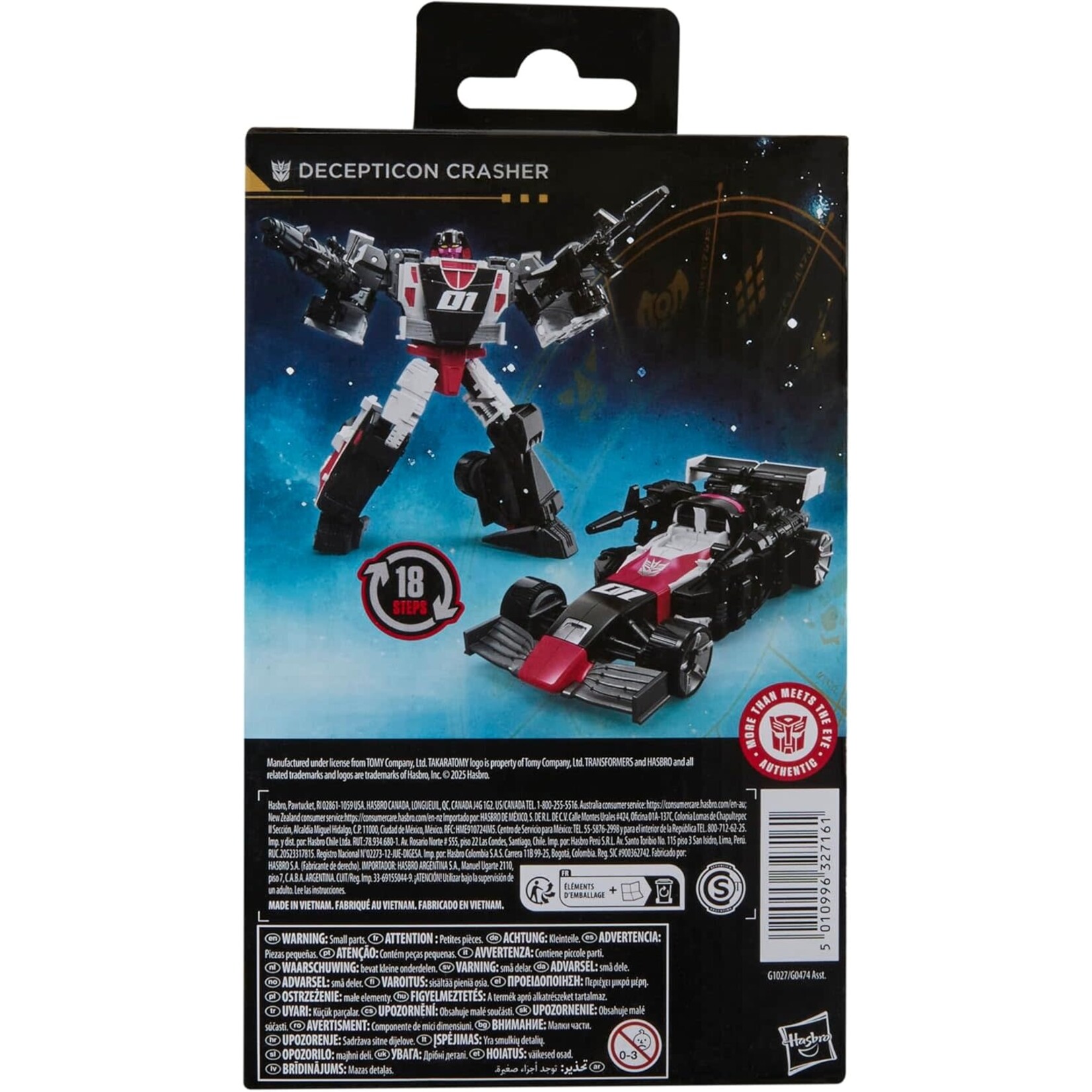 HASBRO DECEPTICON CRASHER DELUXE