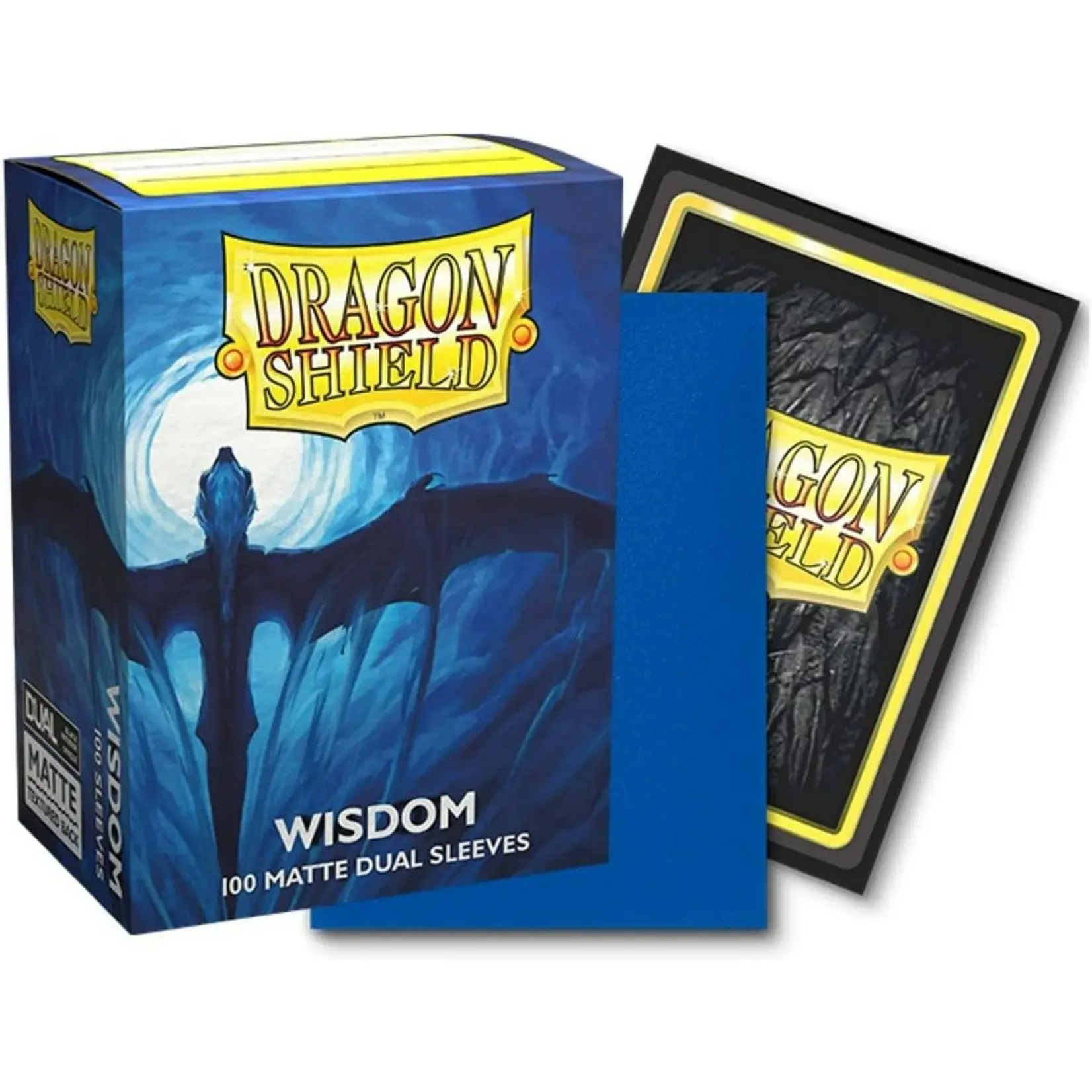ARCANE TINMEN WISDOM DRAGON SHIELD DUAL MATTE 100CT BOX