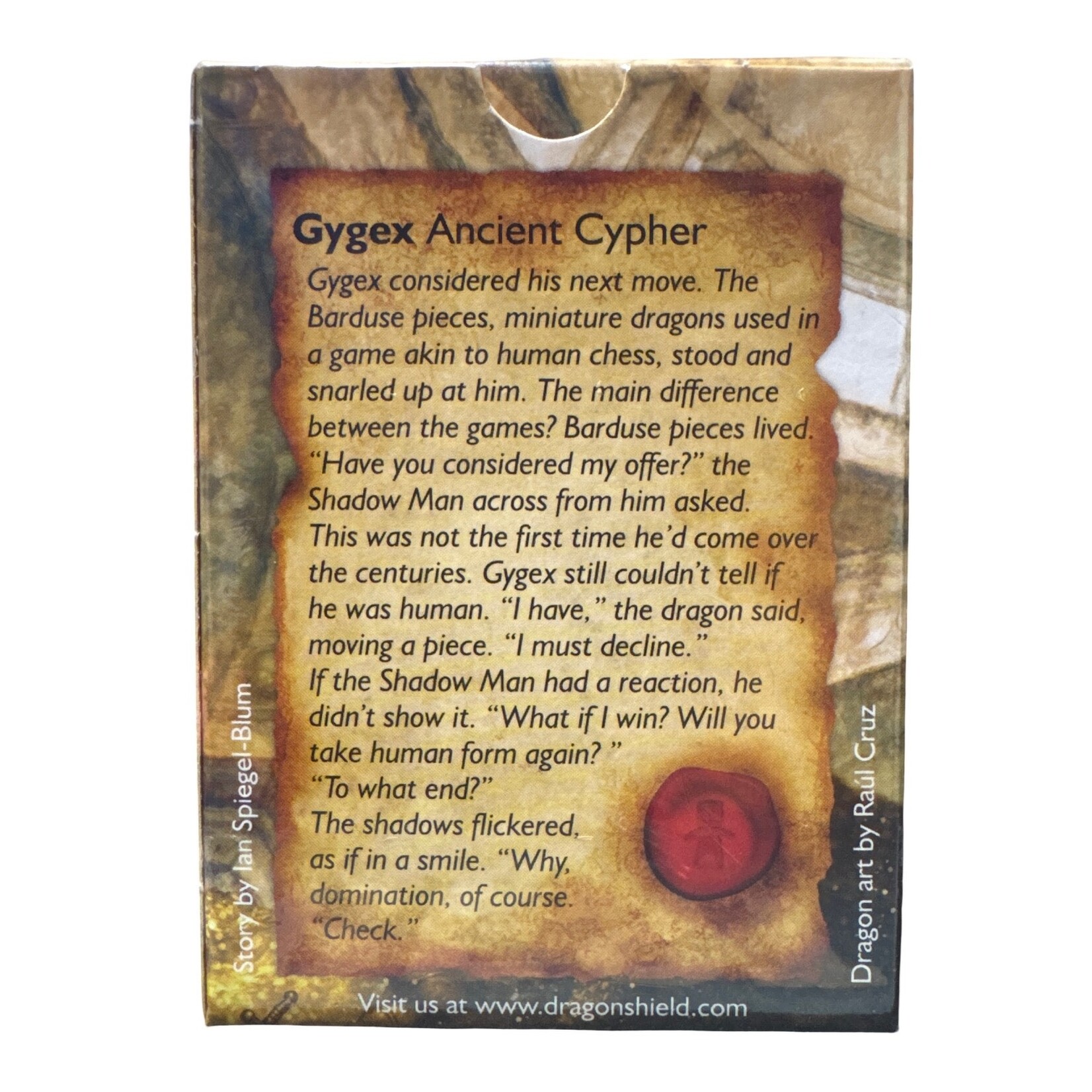 ARCANE TINMEN DRAGON SHIELD MATTE GOLD 100CT BOX