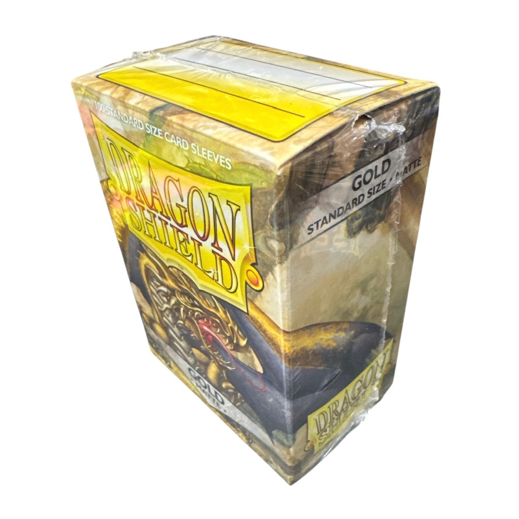 ARCANE TINMEN DRAGON SHIELD MATTE GOLD 100CT BOX