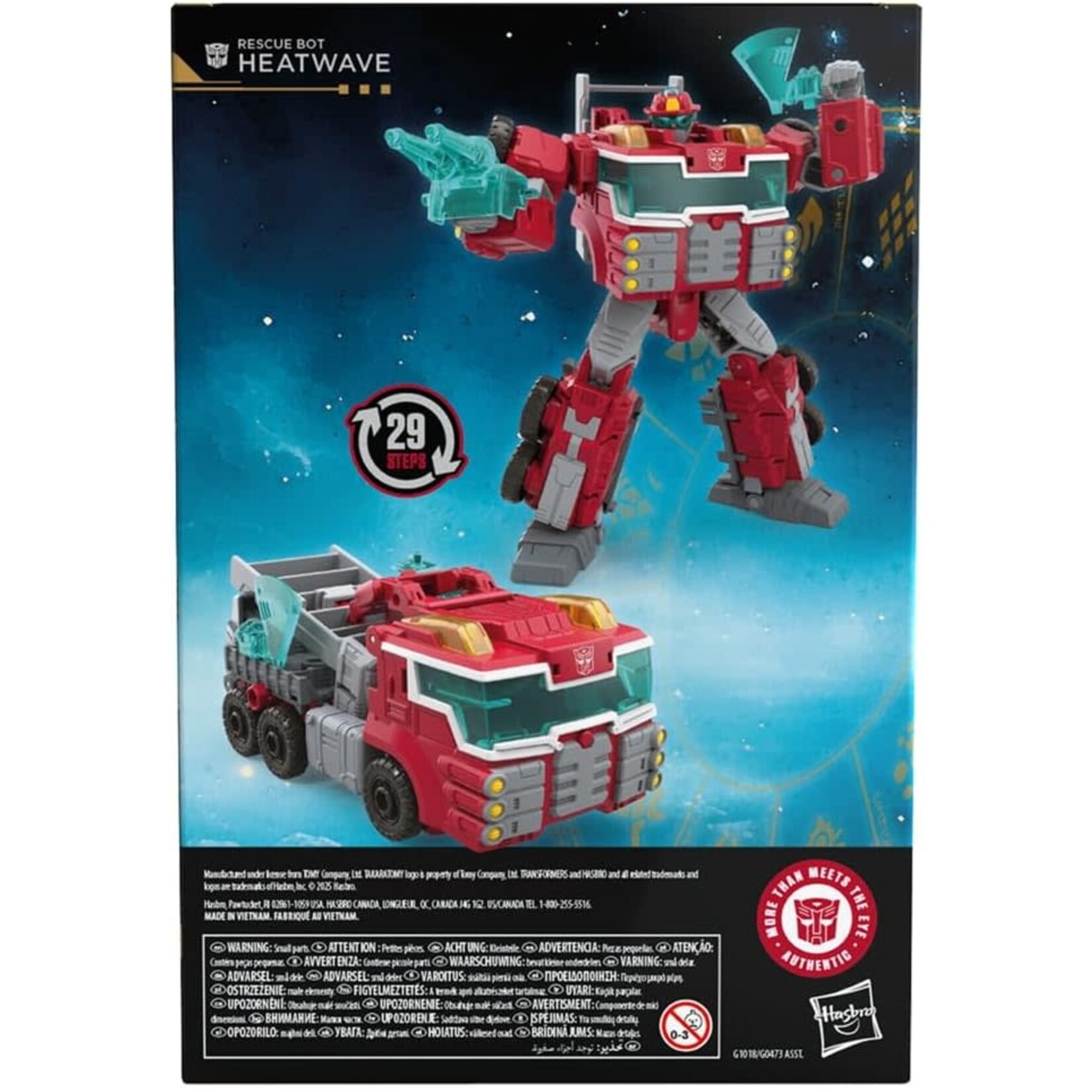 HASBRO/TAKARA TOMY RESCUE BOT HEATWAVE VOYAGER