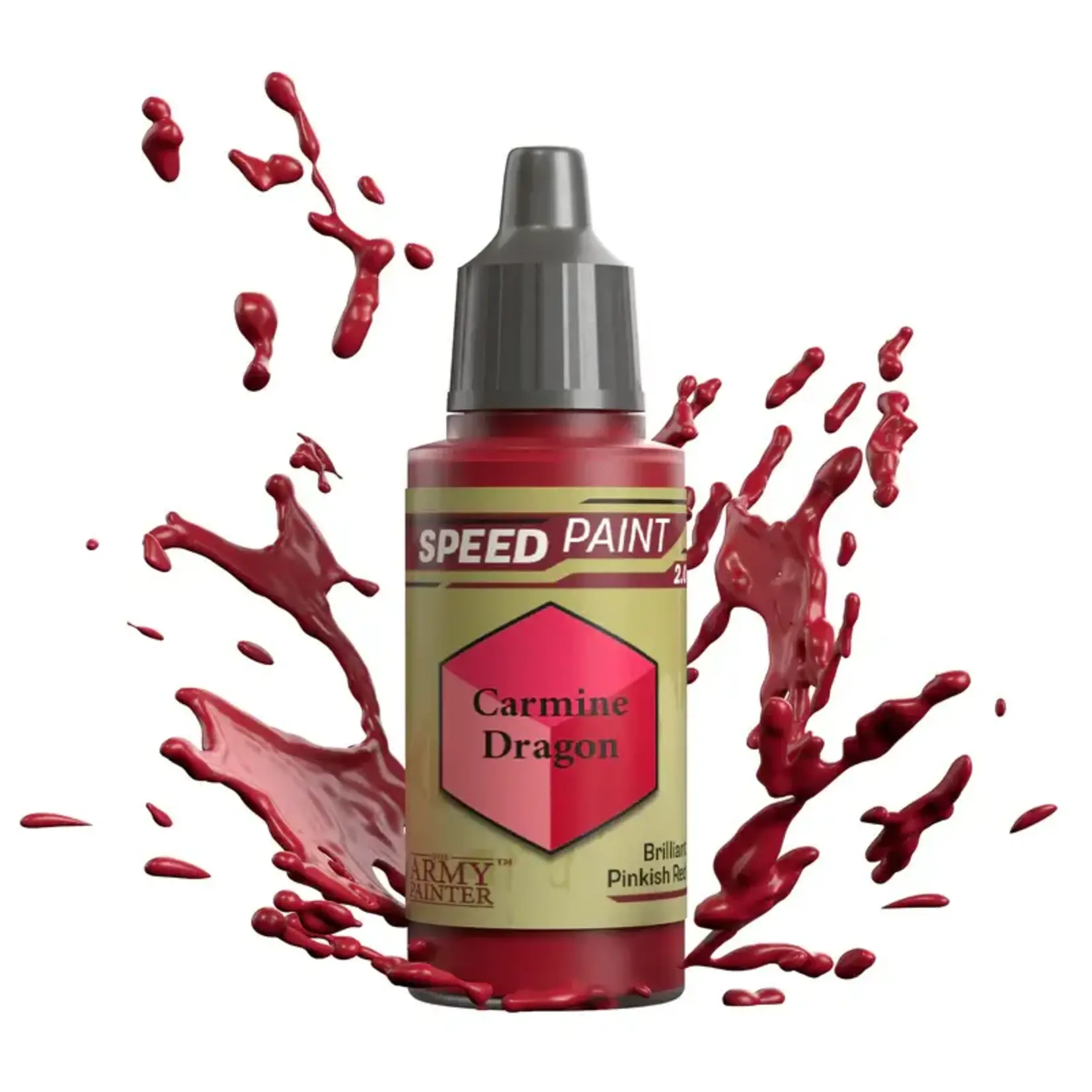 THE ARMY PAINTER CARMINE DRAGON - BRILLIANT PINKISH RED - 18mL / 0.6 fl. oz.