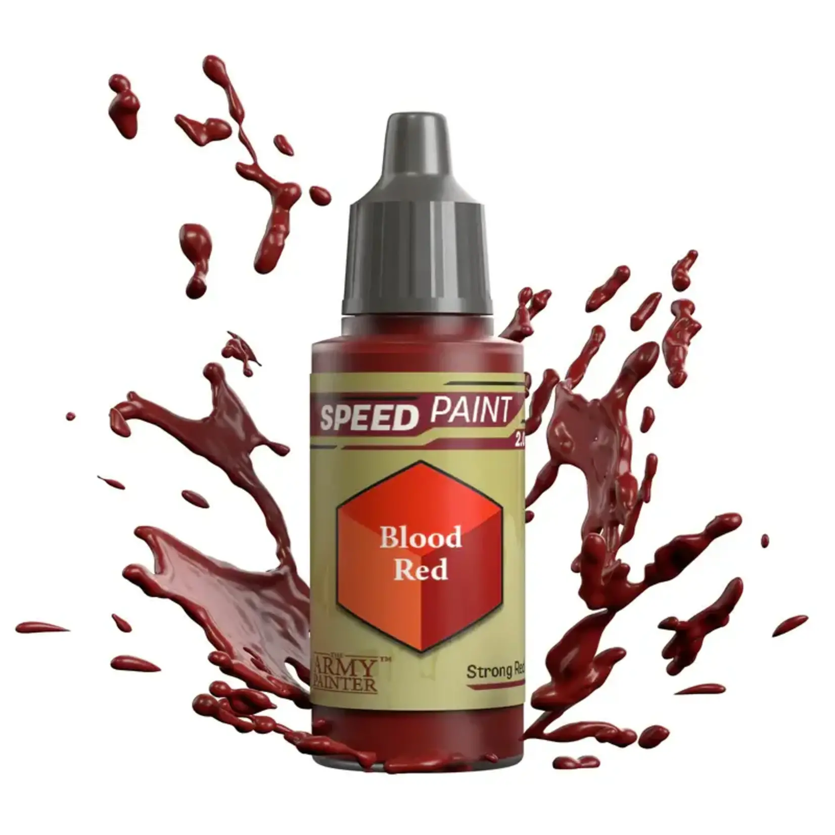 THE ARMY PAINTER BLOOD RED - STRONG RED - 18mL / 0.6 fl. oz.