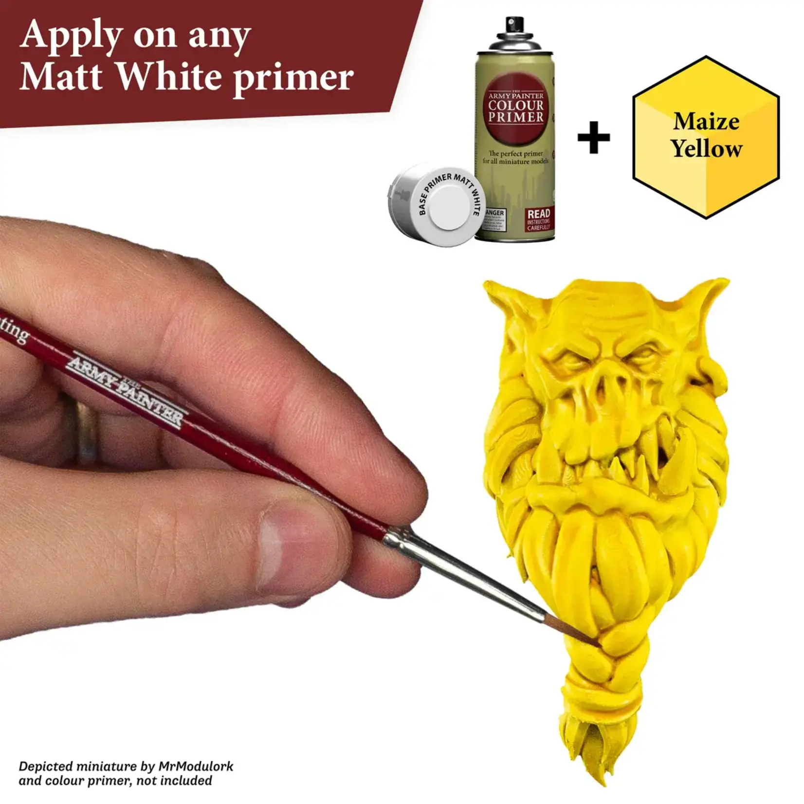 THE ARMY PAINTER MAIZE YELLOW - VIVD YELLOW - 18mL / 0.6 fl. oz.