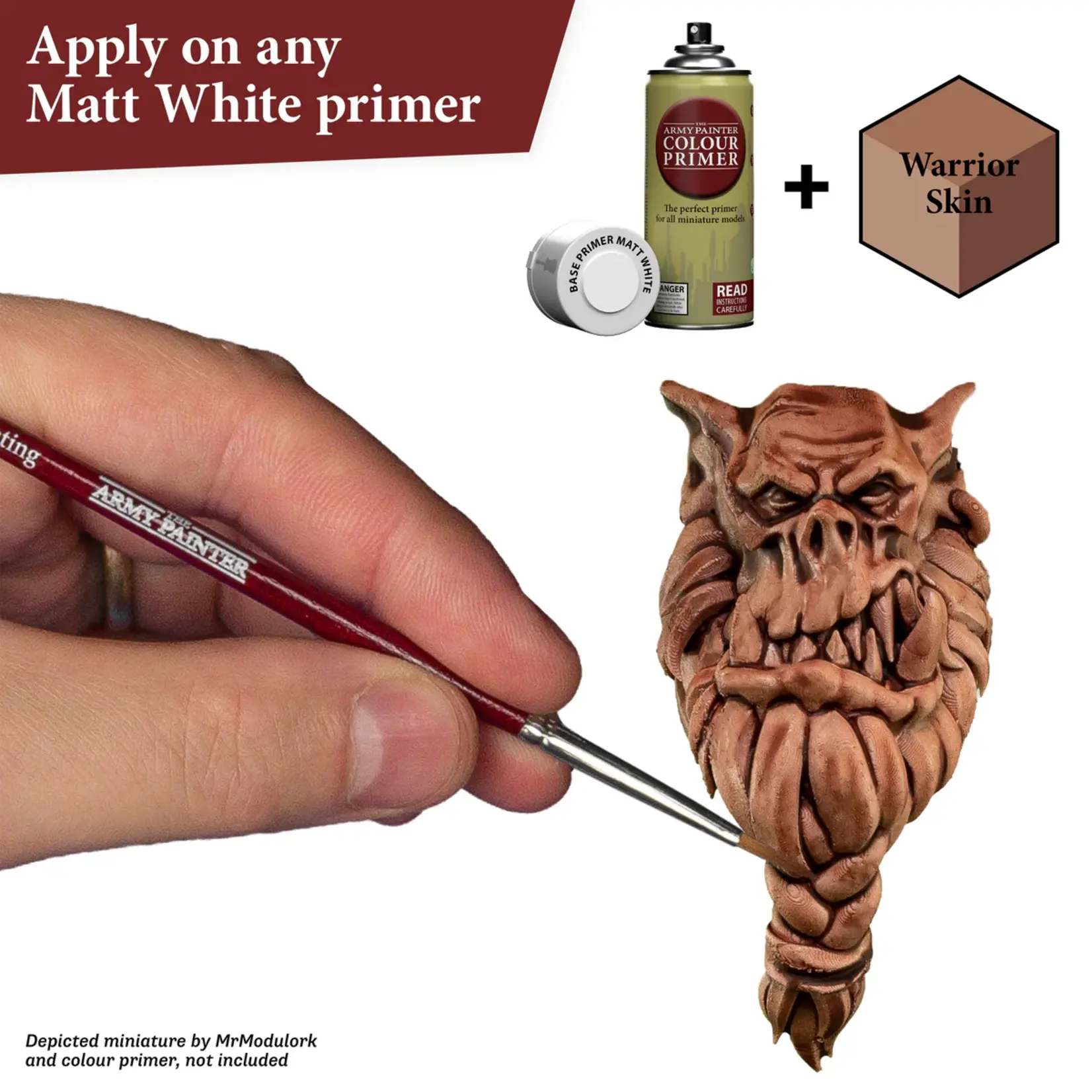 THE ARMY PAINTER WARRIOR SKIN - LIGHT REDDISH BROWN - 18mL / 0.6 fl. oz.