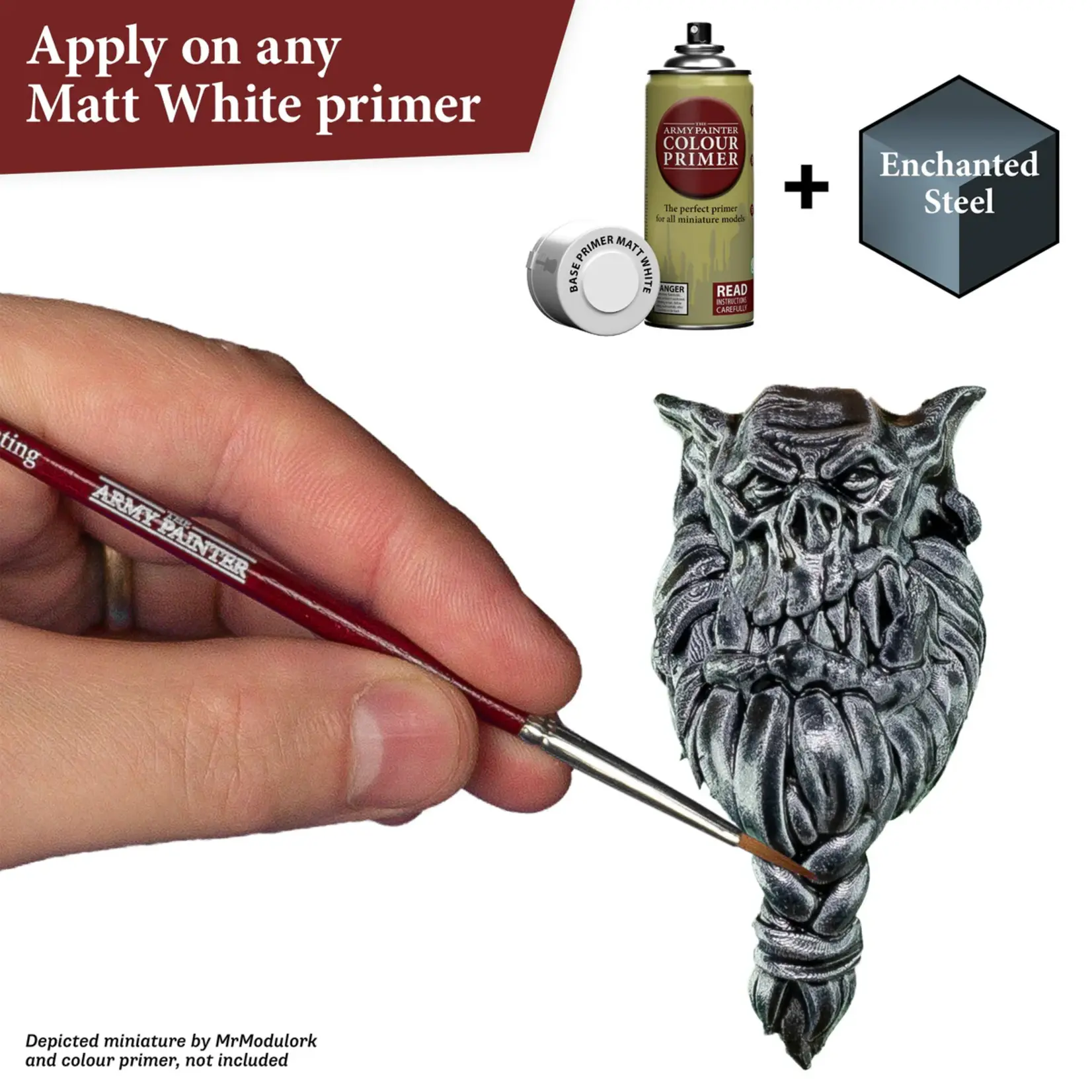 THE ARMY PAINTER ENCHANTED STEEL - METALLIC - 18mL / 0.6 fl. oz.