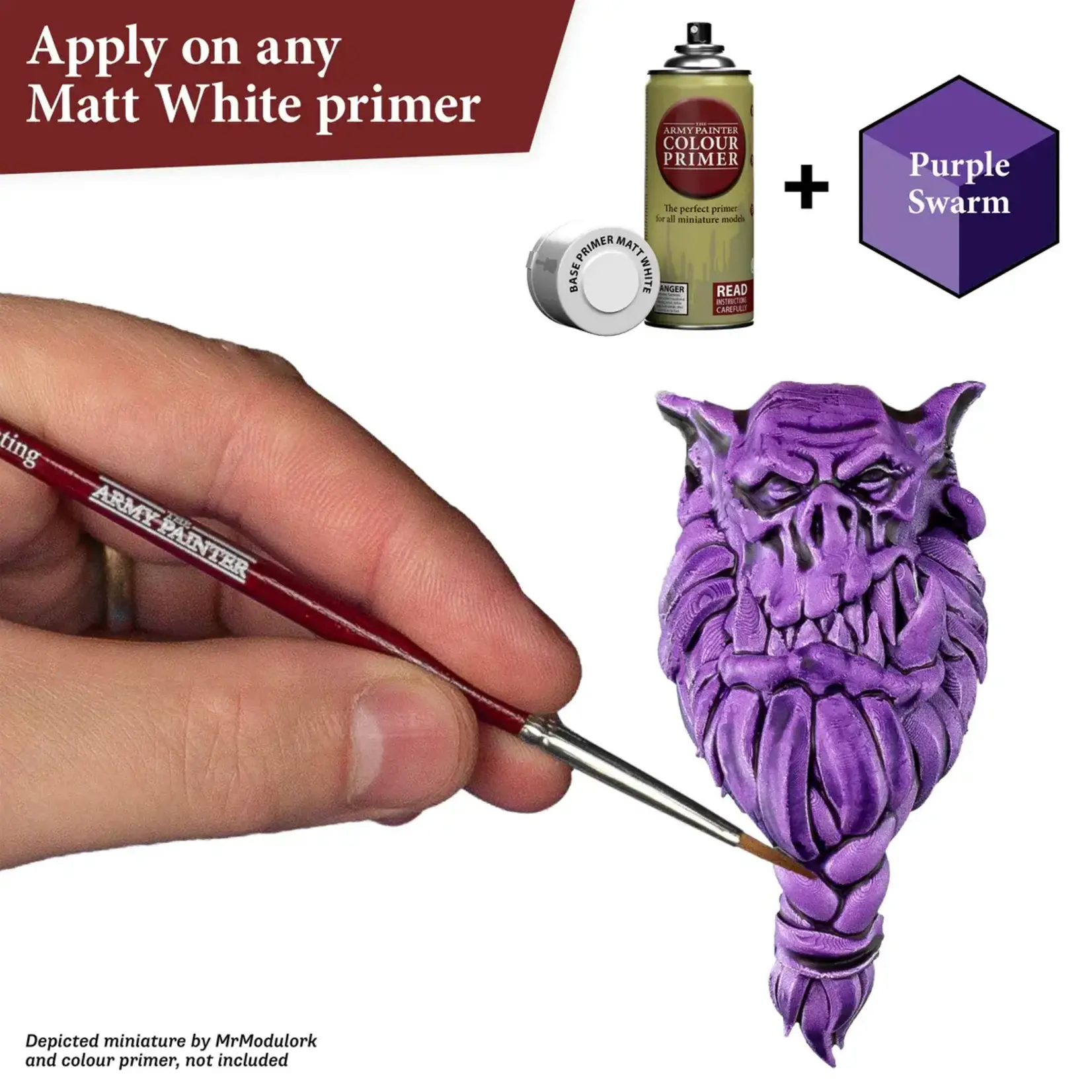 THE ARMY PAINTER PURPLE SWARM - VIVID PURPLE - 18mL / 0.6 fl. oz.