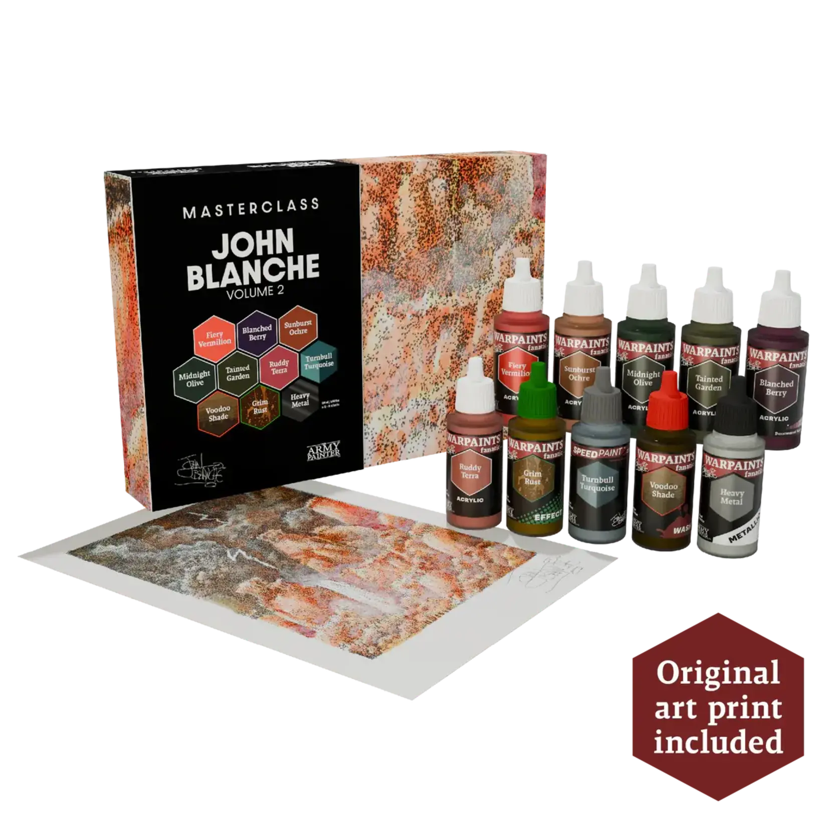THE ARMY PAINTER JOHN BLANCHE VOLUME 2 PAINT SET