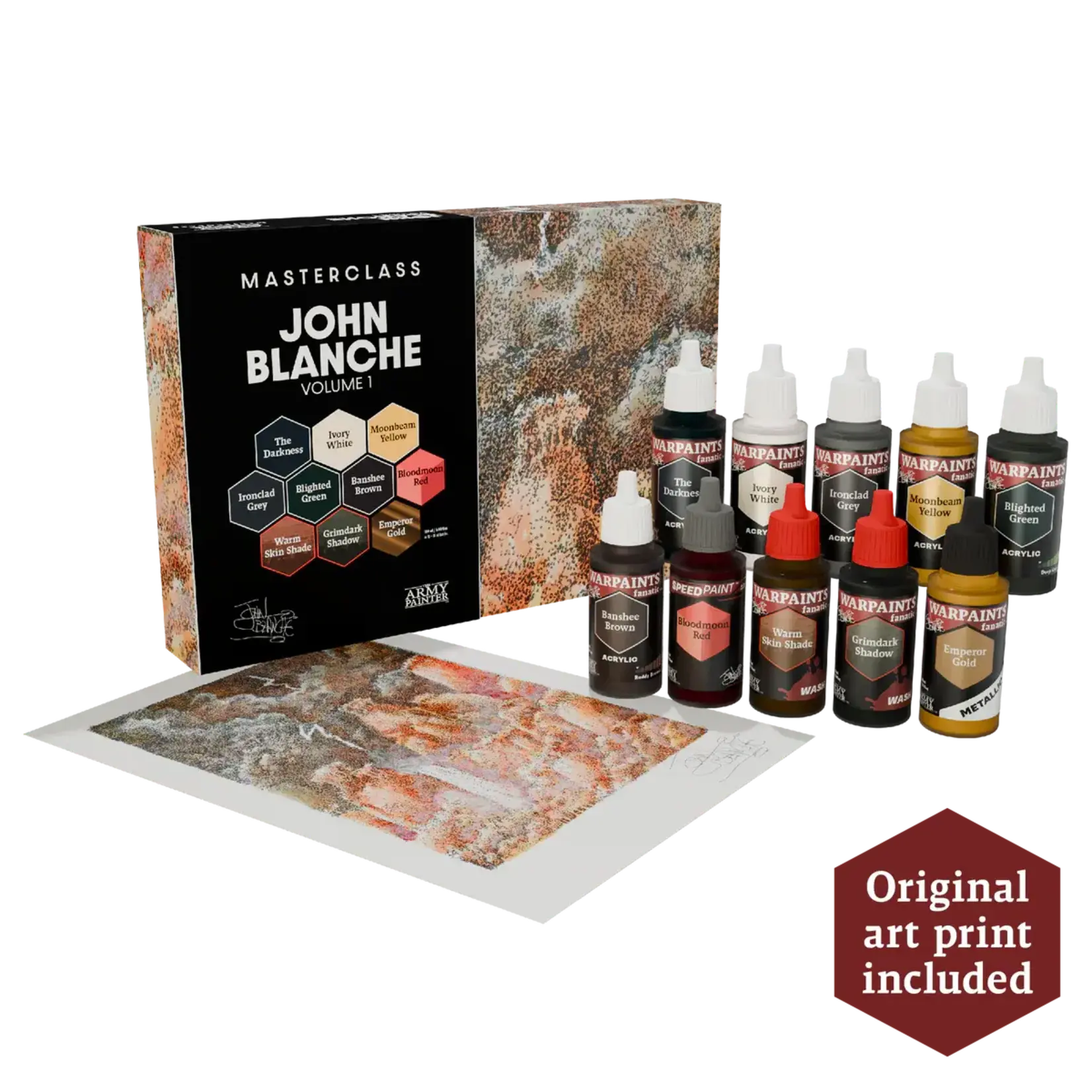 THE ARMY PAINTER JOHN BLANCHE VOLUME 1 PAINT SET