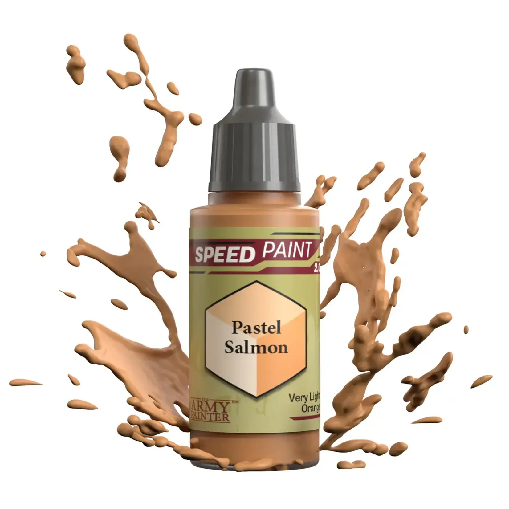 THE ARMY PAINTER PASTEL SALMON - VERY LIGHT ORANGE - 18mL / 0.6 fl. oz.