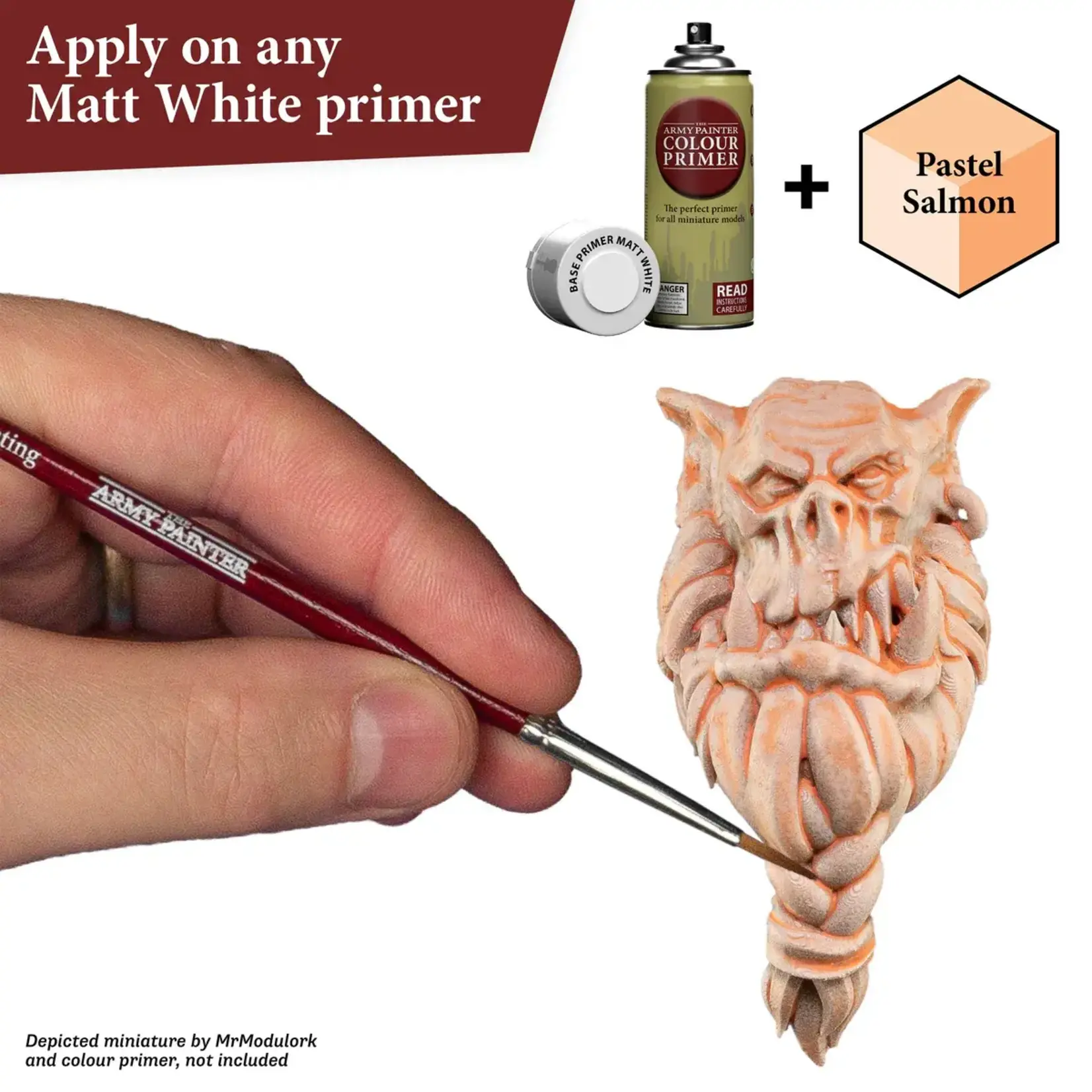 THE ARMY PAINTER PASTEL SALMON - VERY LIGHT ORANGE - 18mL / 0.6 fl. oz.